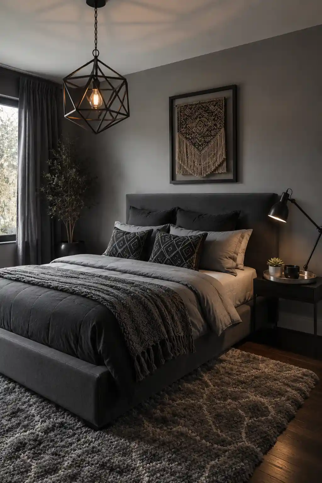 Contemporary Edge with Dark Accents