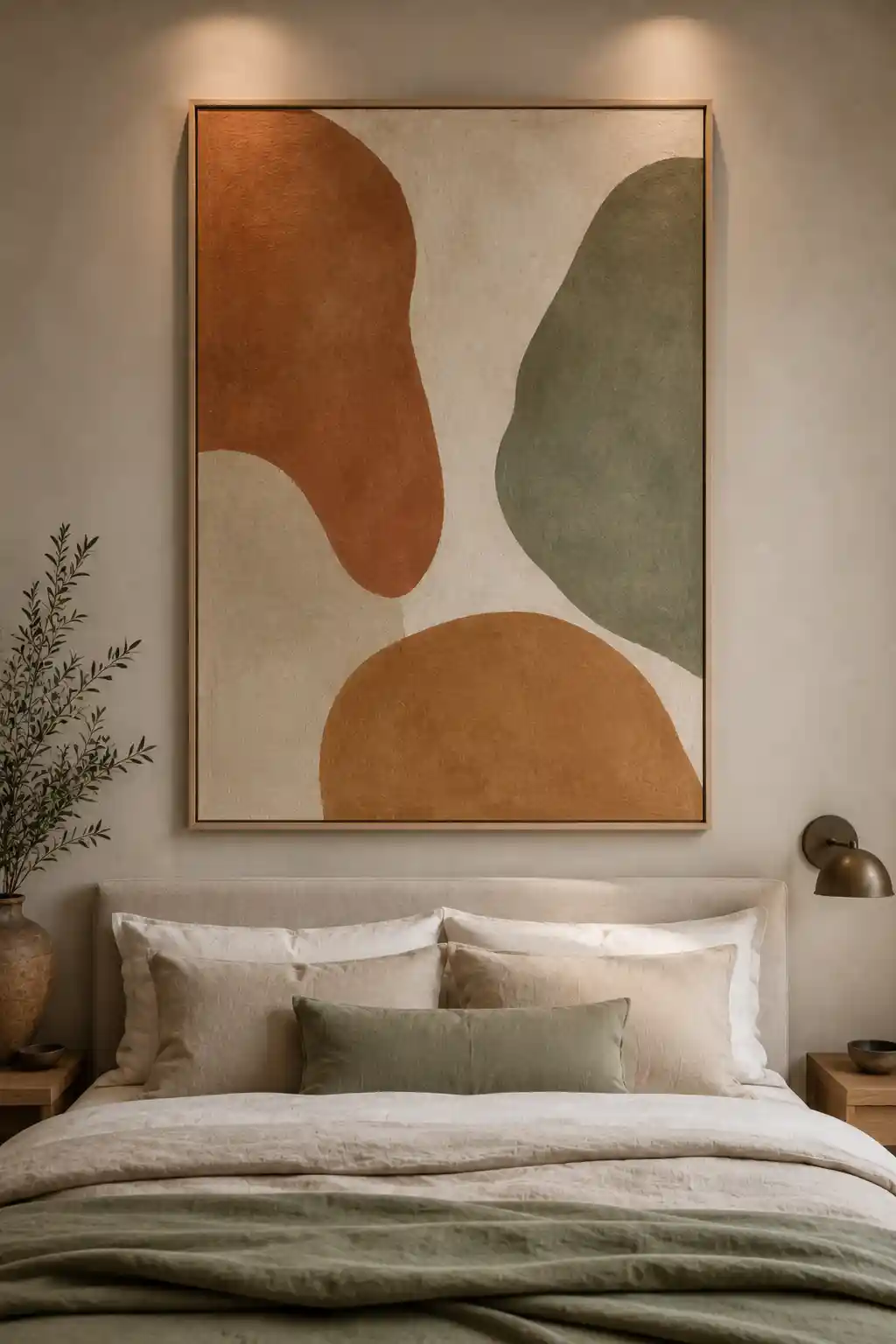 Abstract Earth-Tone Wall Art