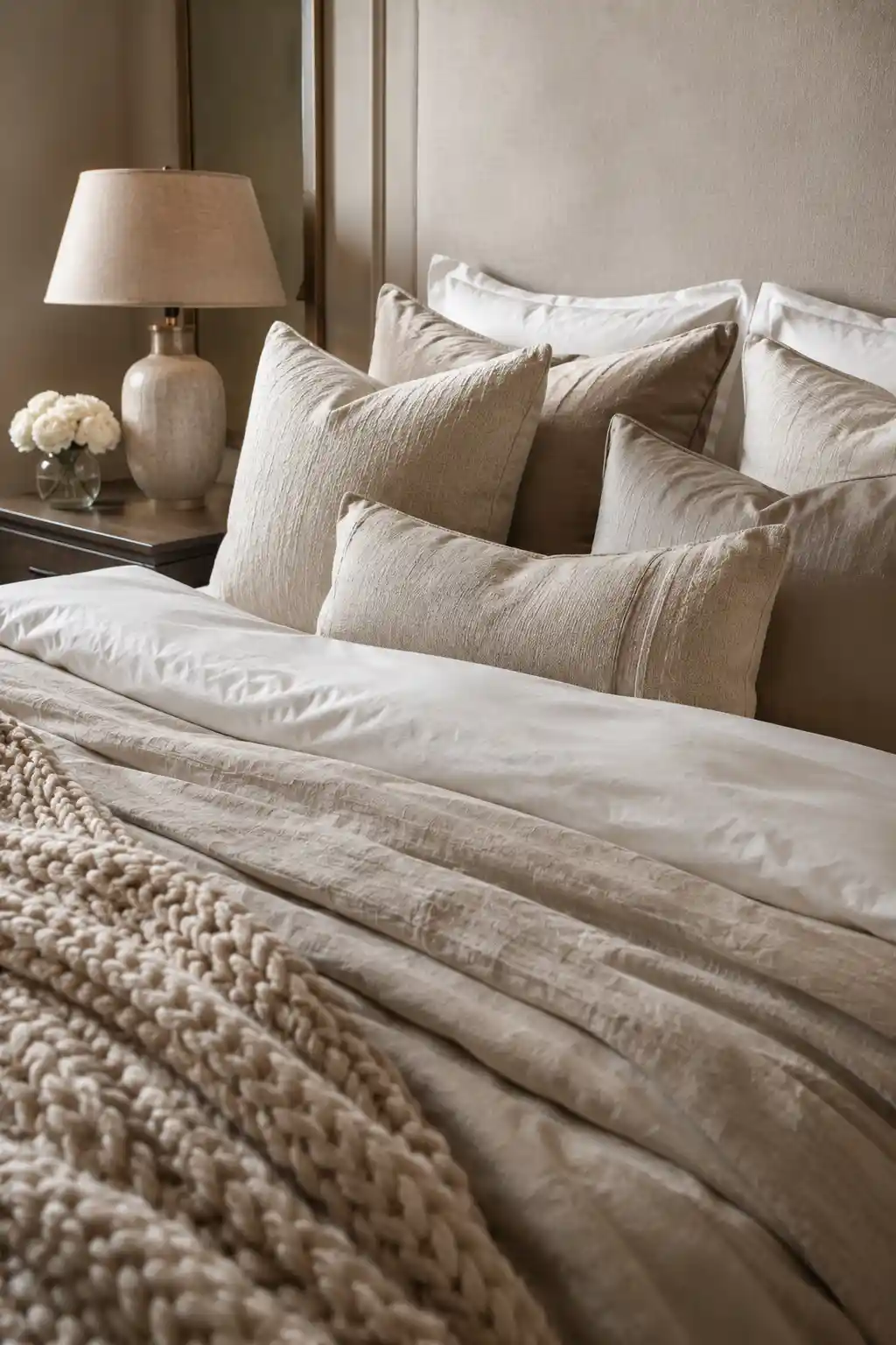 Layered Neutral Textiles