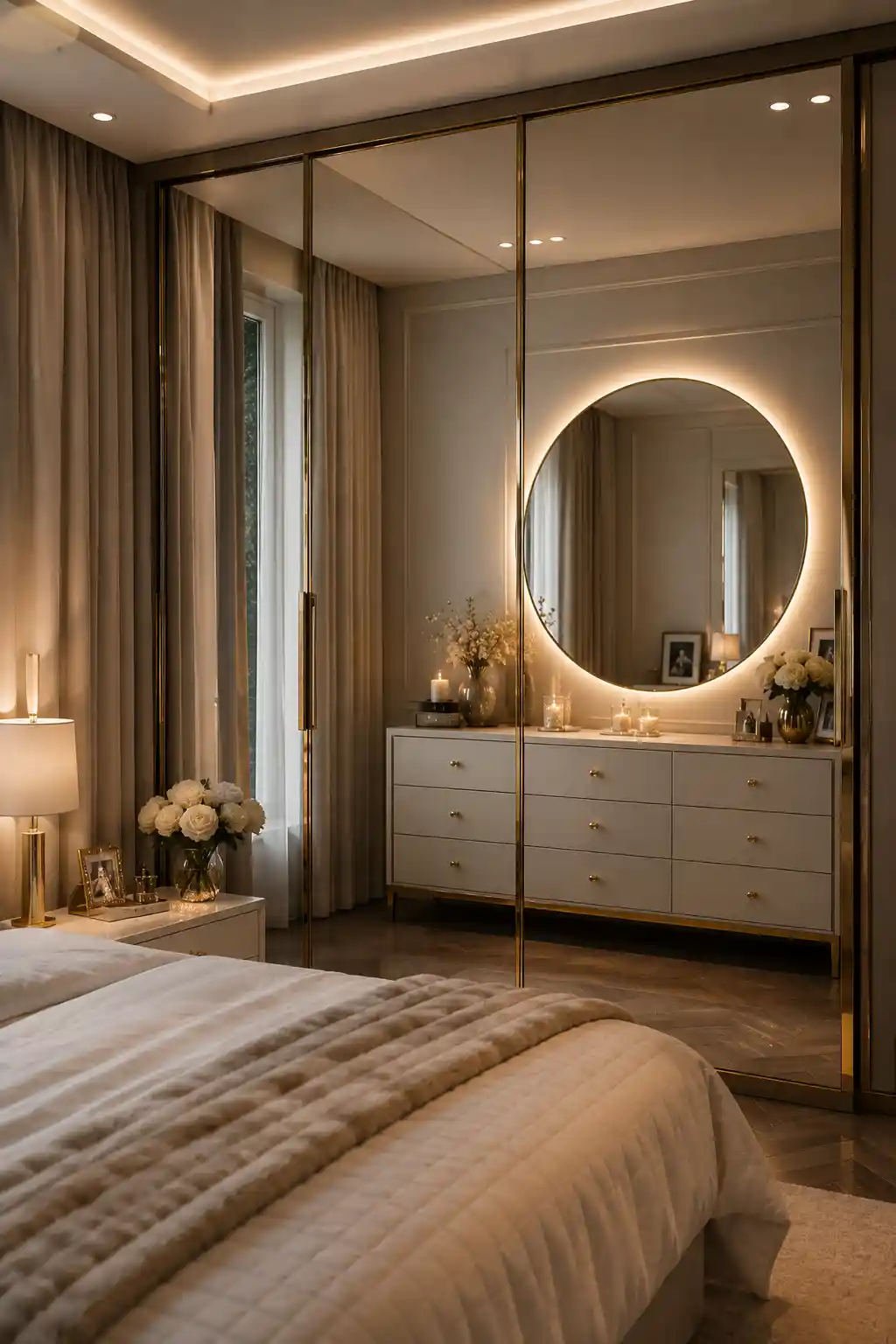 Mirrored Depth and Luxe Layers