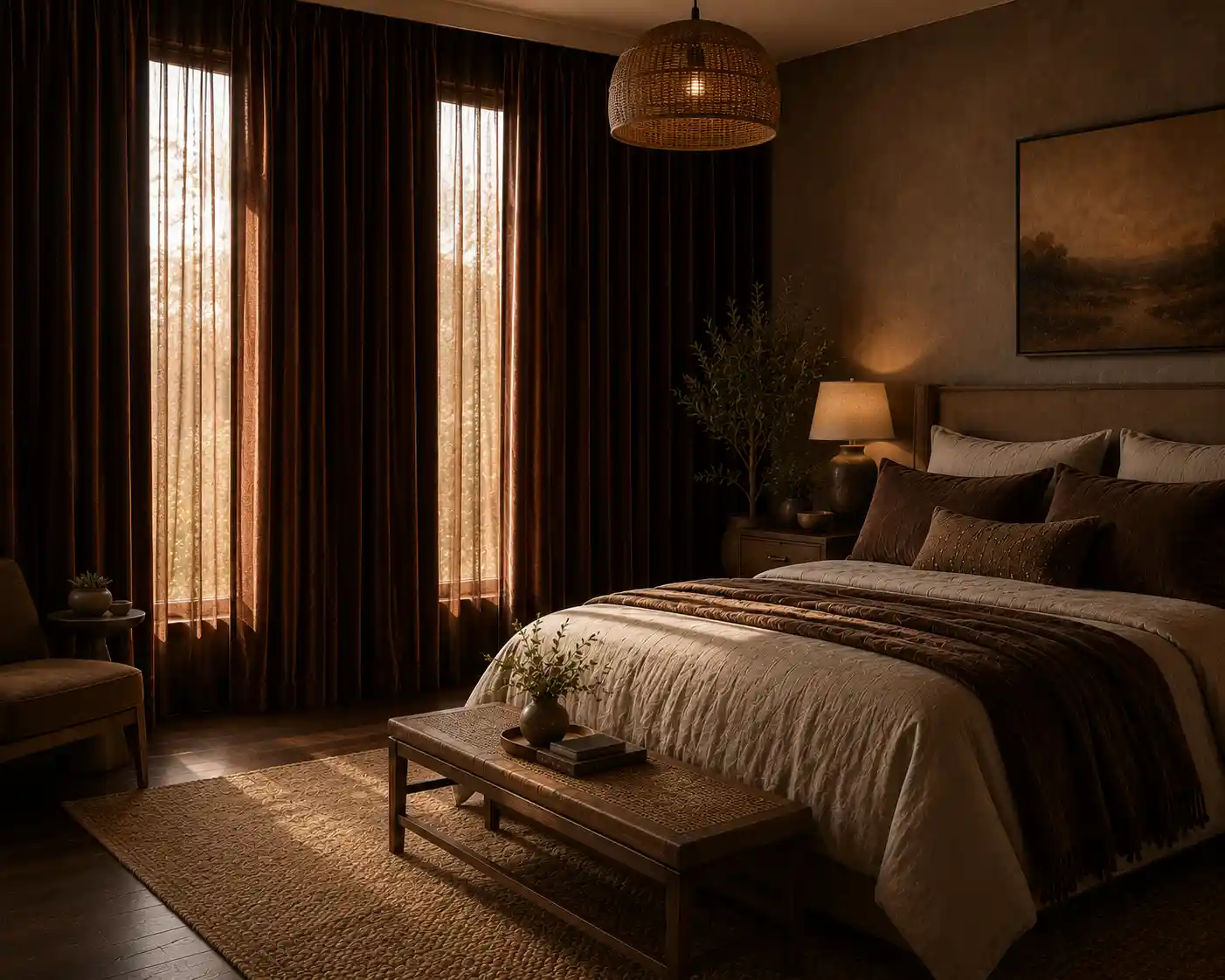 Heavy Velvet Drapes