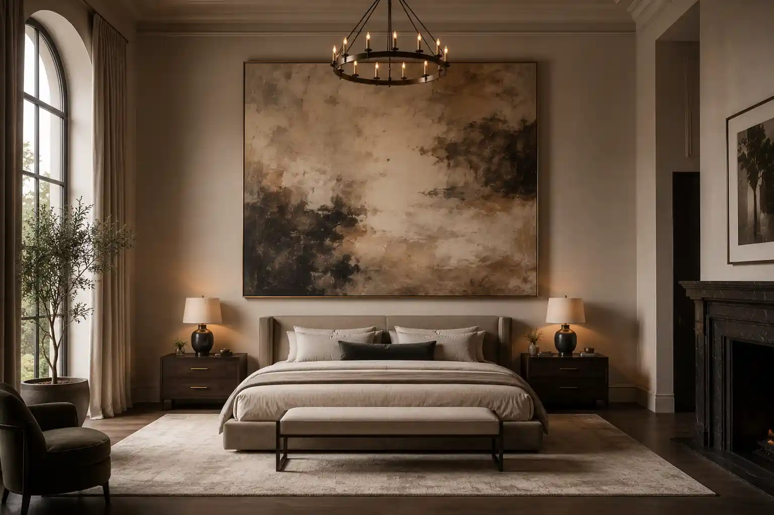 Utilize Large-Scale Focal Art