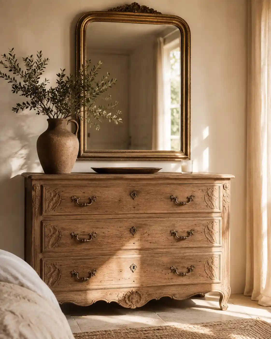 Antique Distressed Wood Dressers