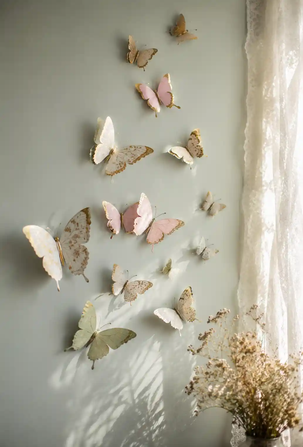 Delicate Butterfly Wall Decor