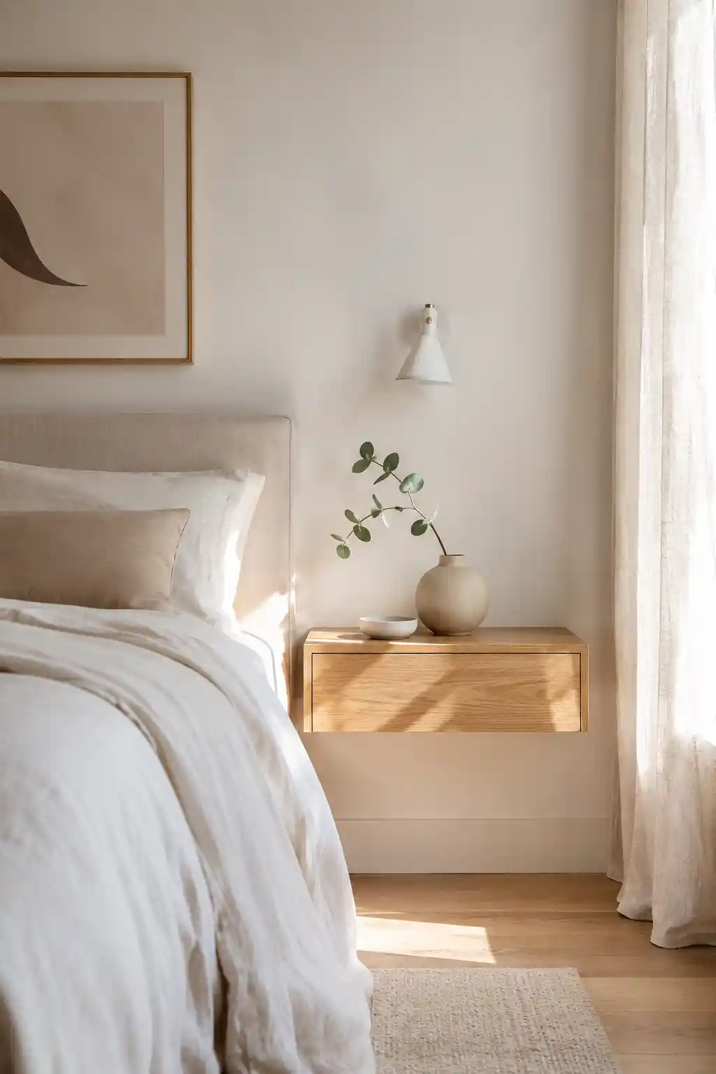 Install Floating Nightstands