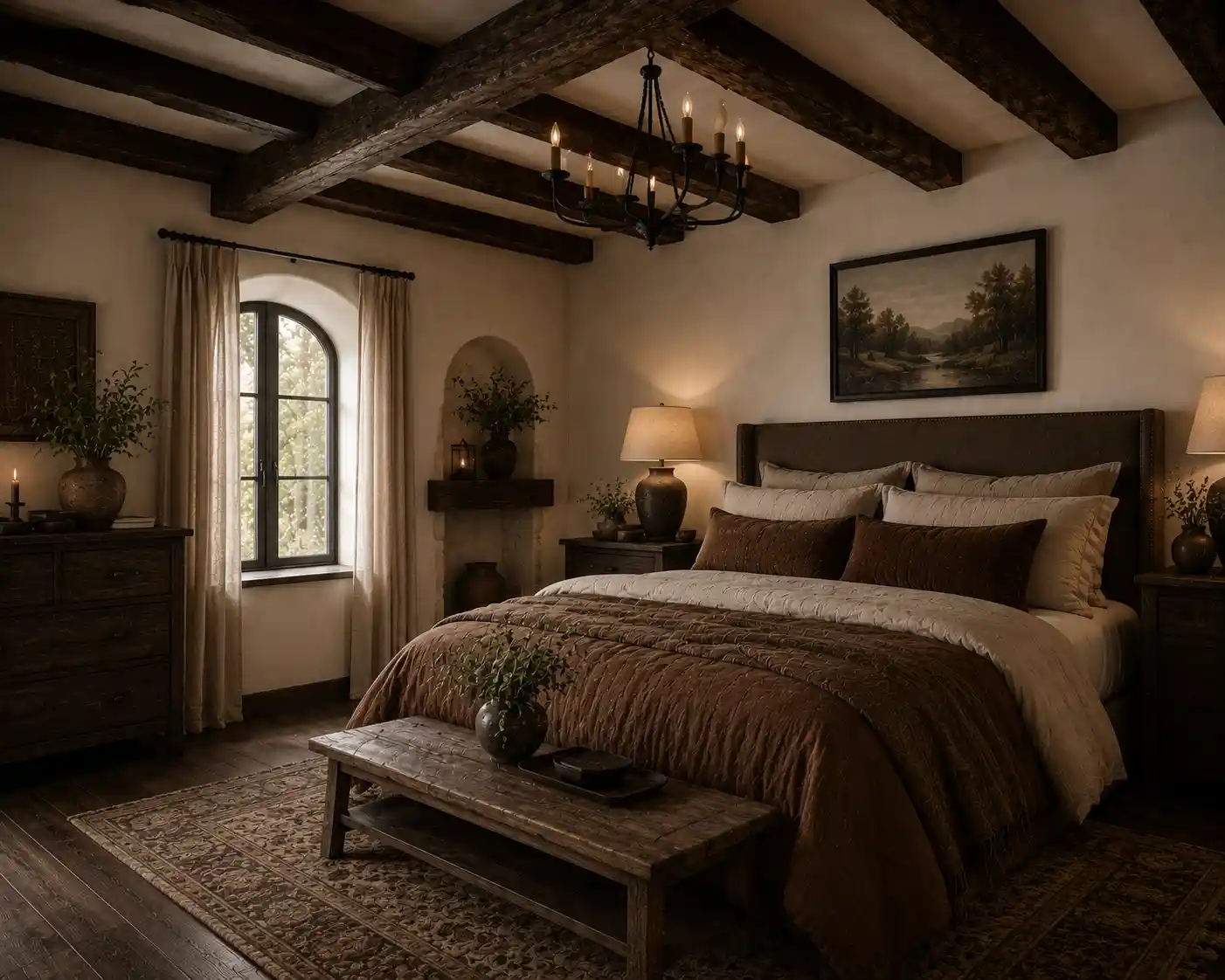 Rustic Wood Ceiling Beams