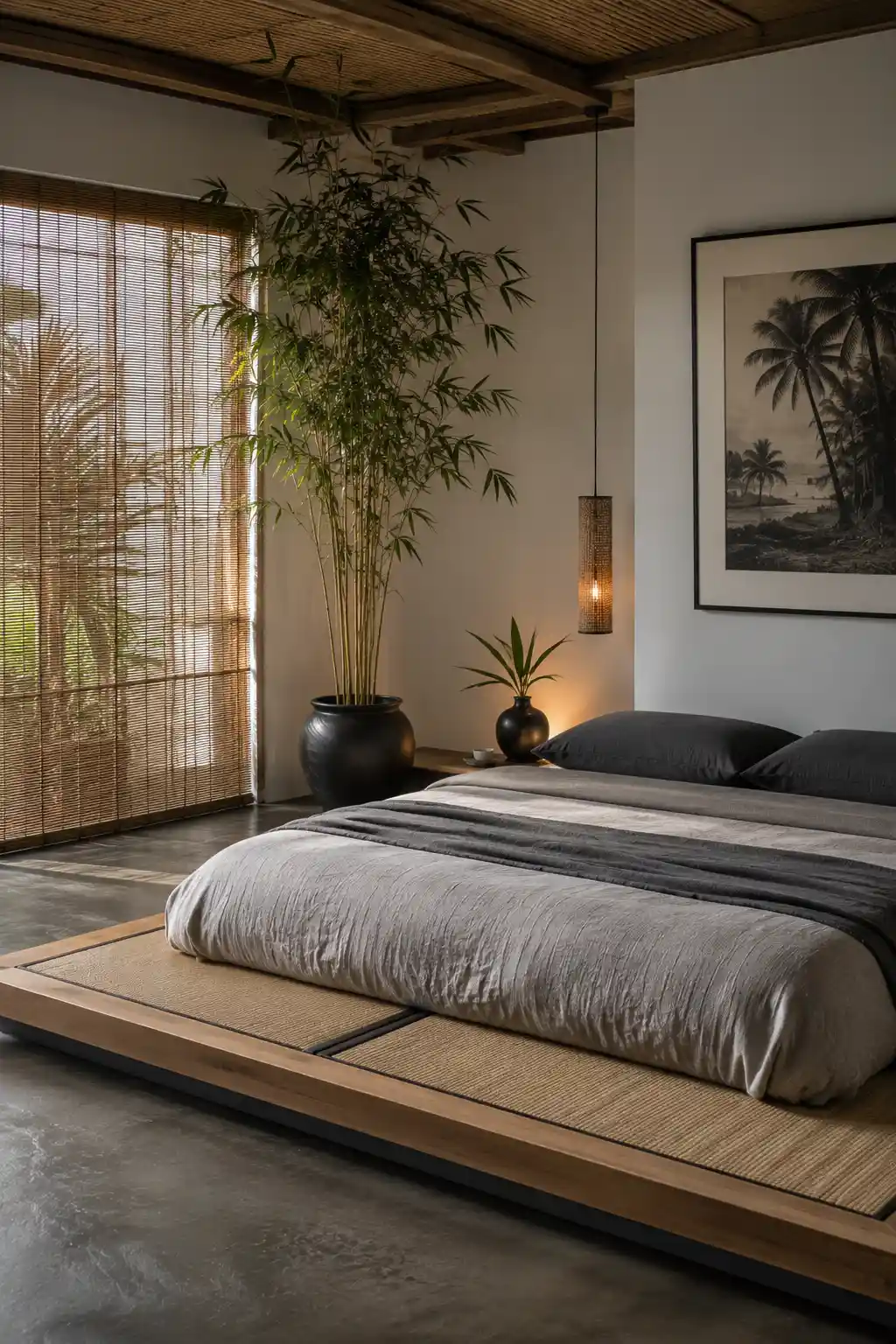 Minimalist Zen Tropics