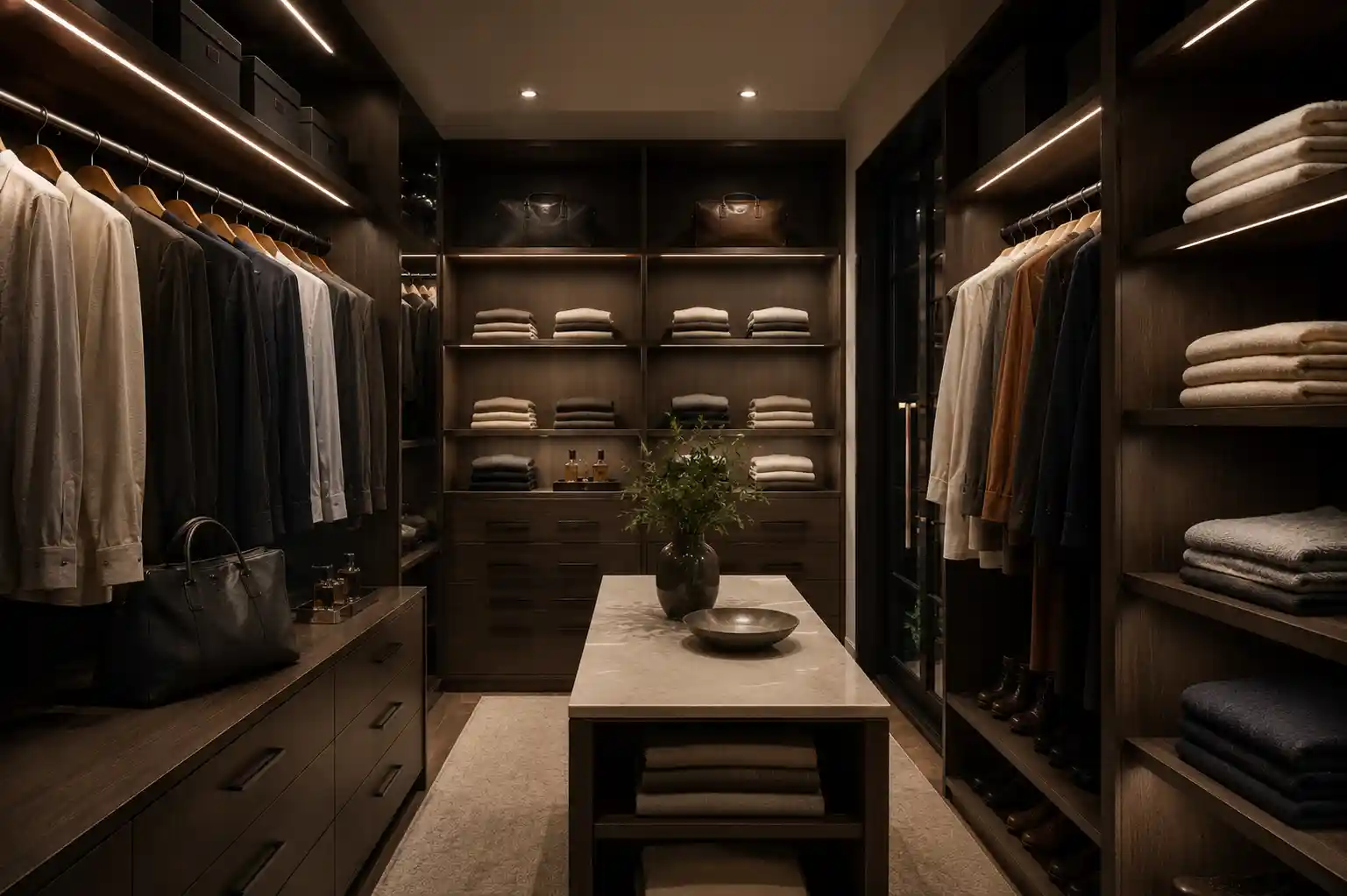 Organize with a Streamlined Closet System