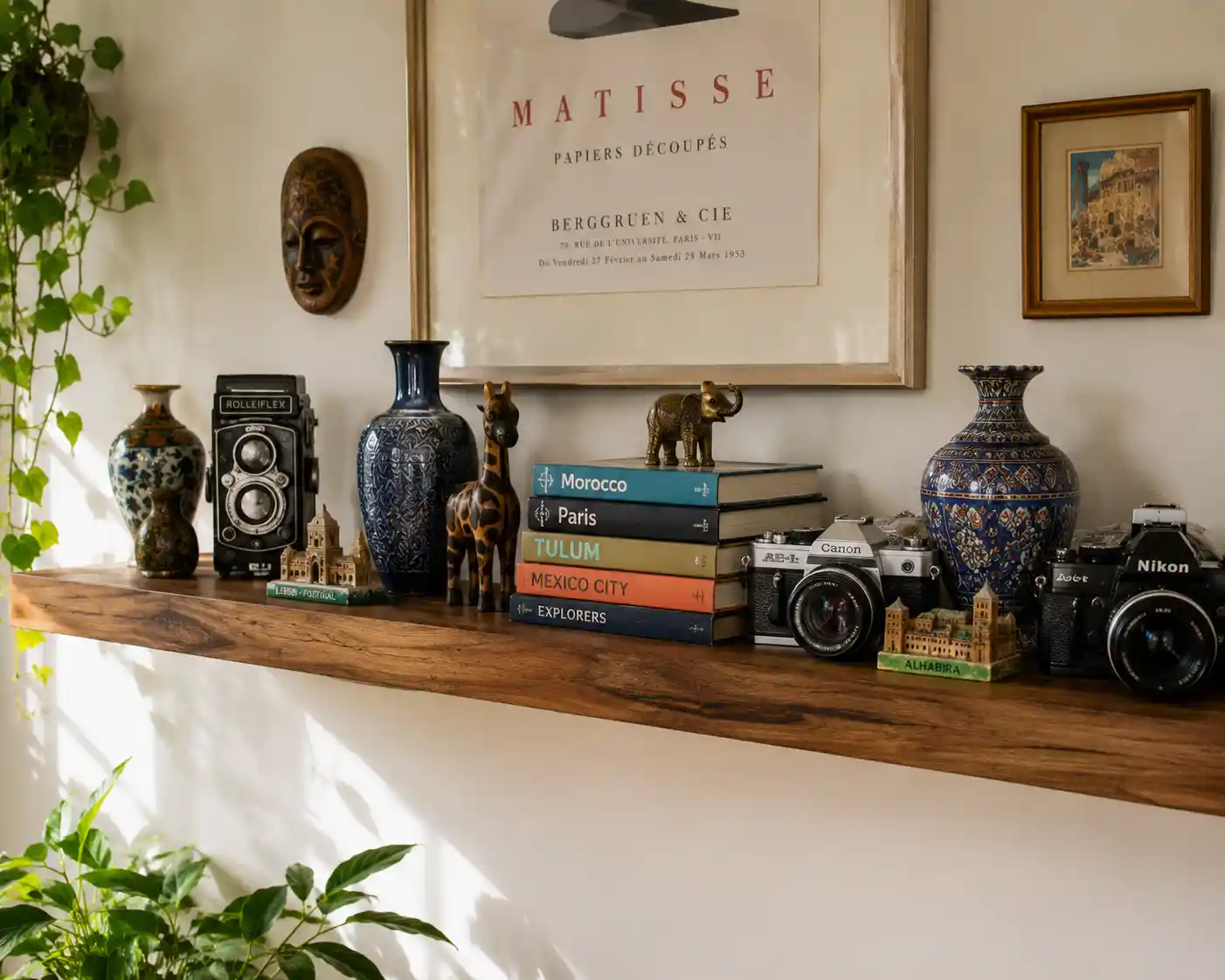 Floor-to-Ceiling Bookshelves