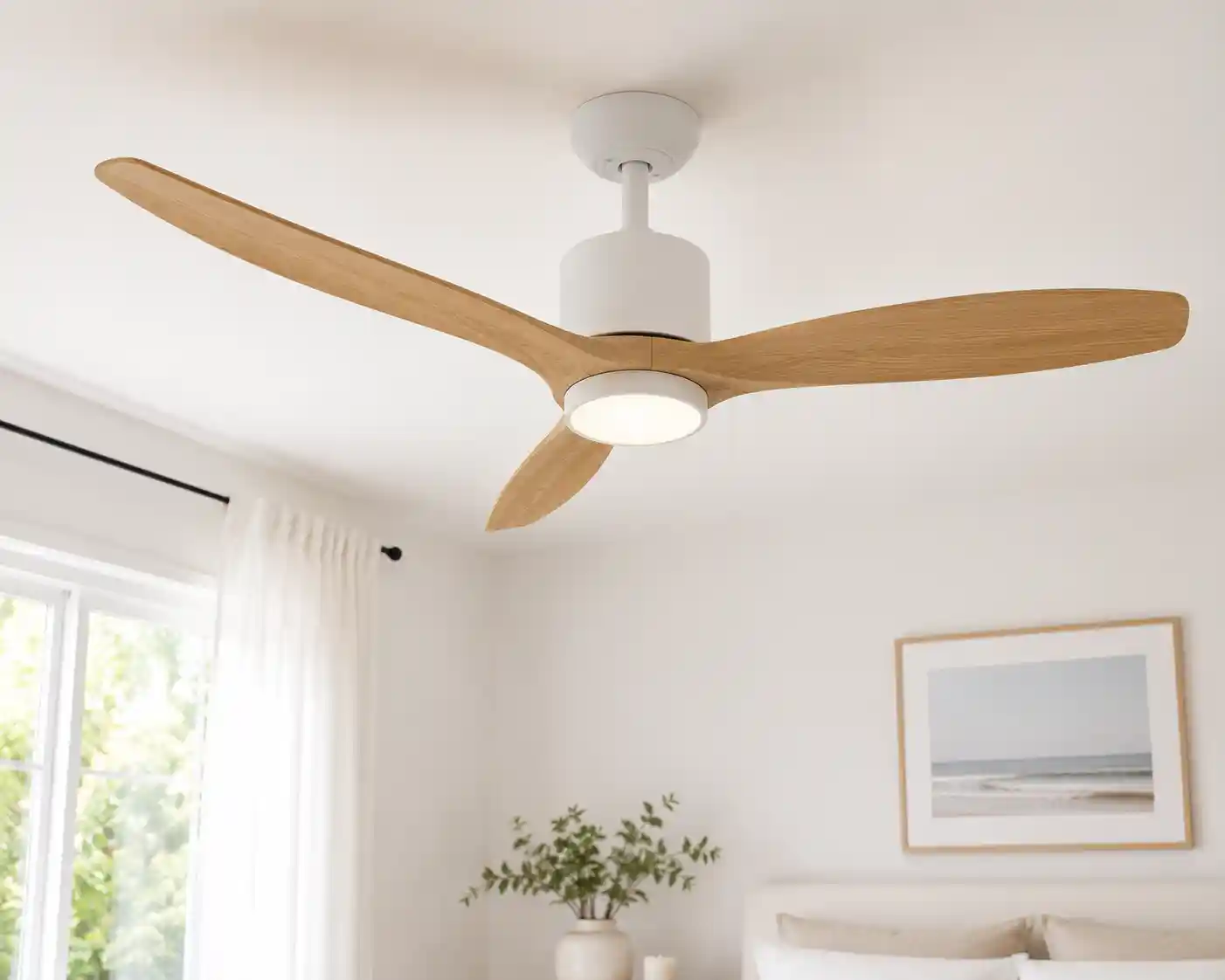 Wooden Blade Ceiling Fan