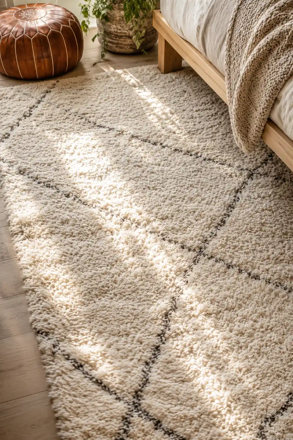 Statement Oversized Woven Area Rugs