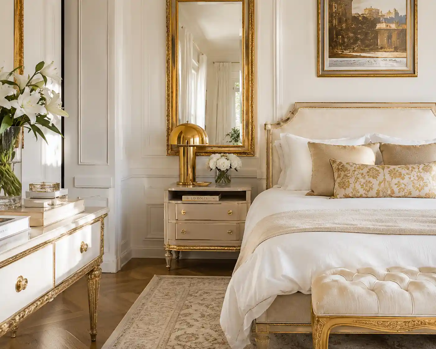 Gilded Gold Accents