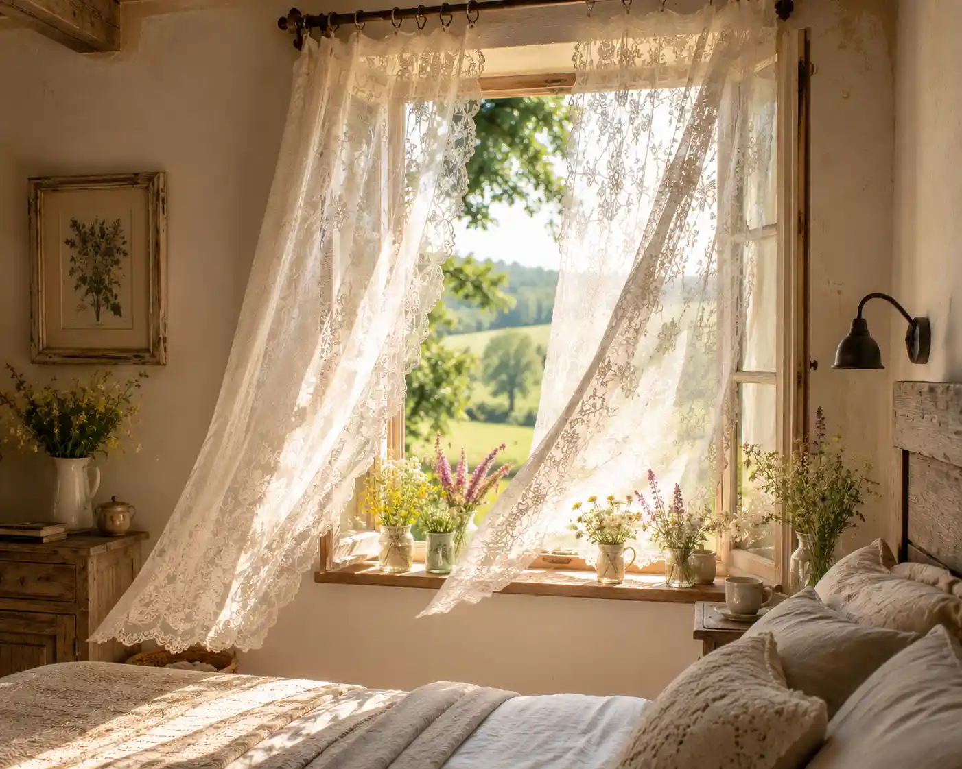 Rustic Farmhouse Lace