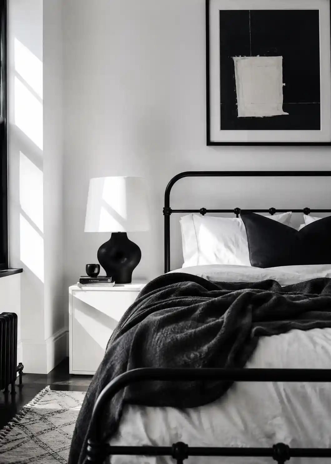 High-Contrast Monochrome Elegance