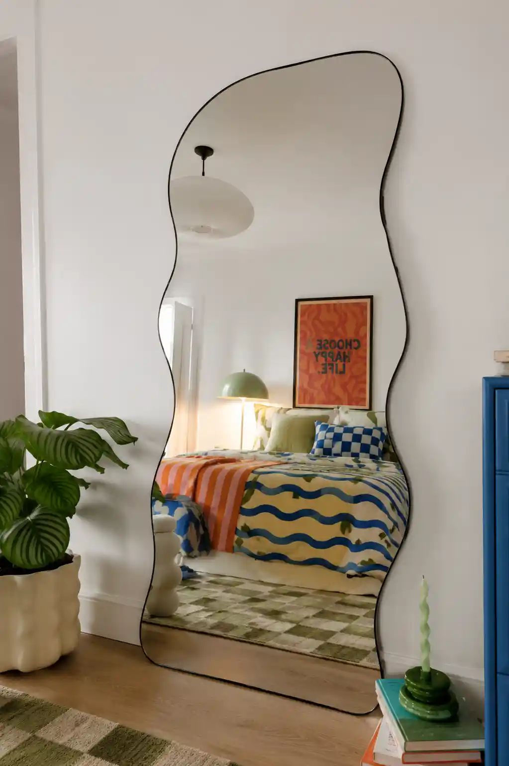 Wavy and Asymmetrical Mirrors