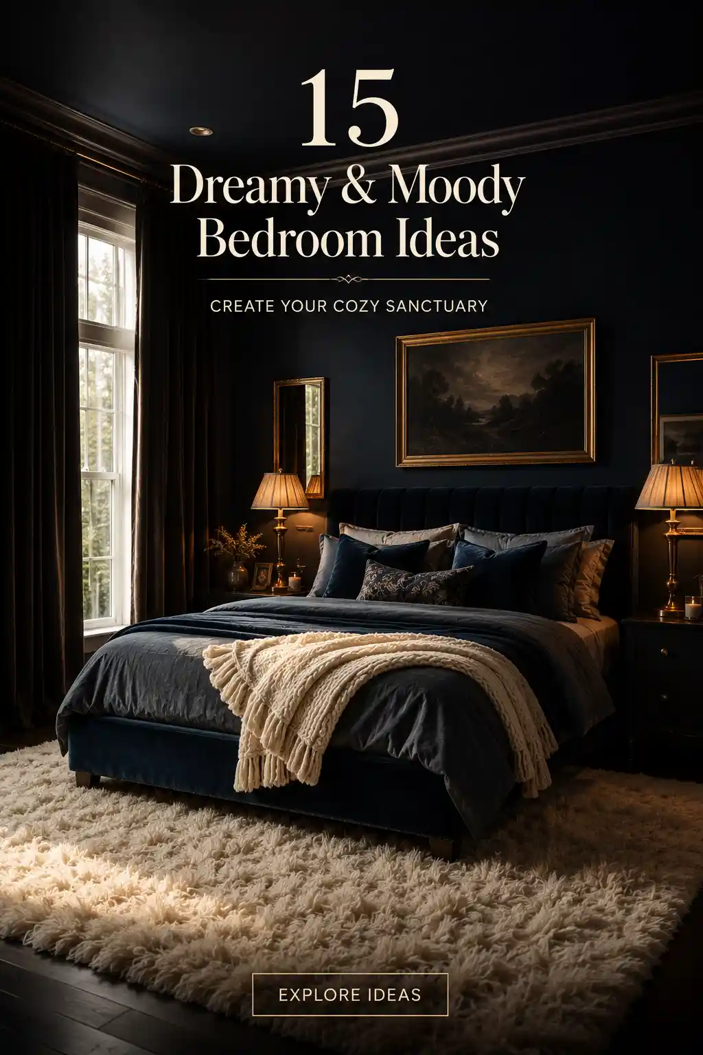 15 Romantic Moody Bedroom Ideas for a Cozy Sanctuary