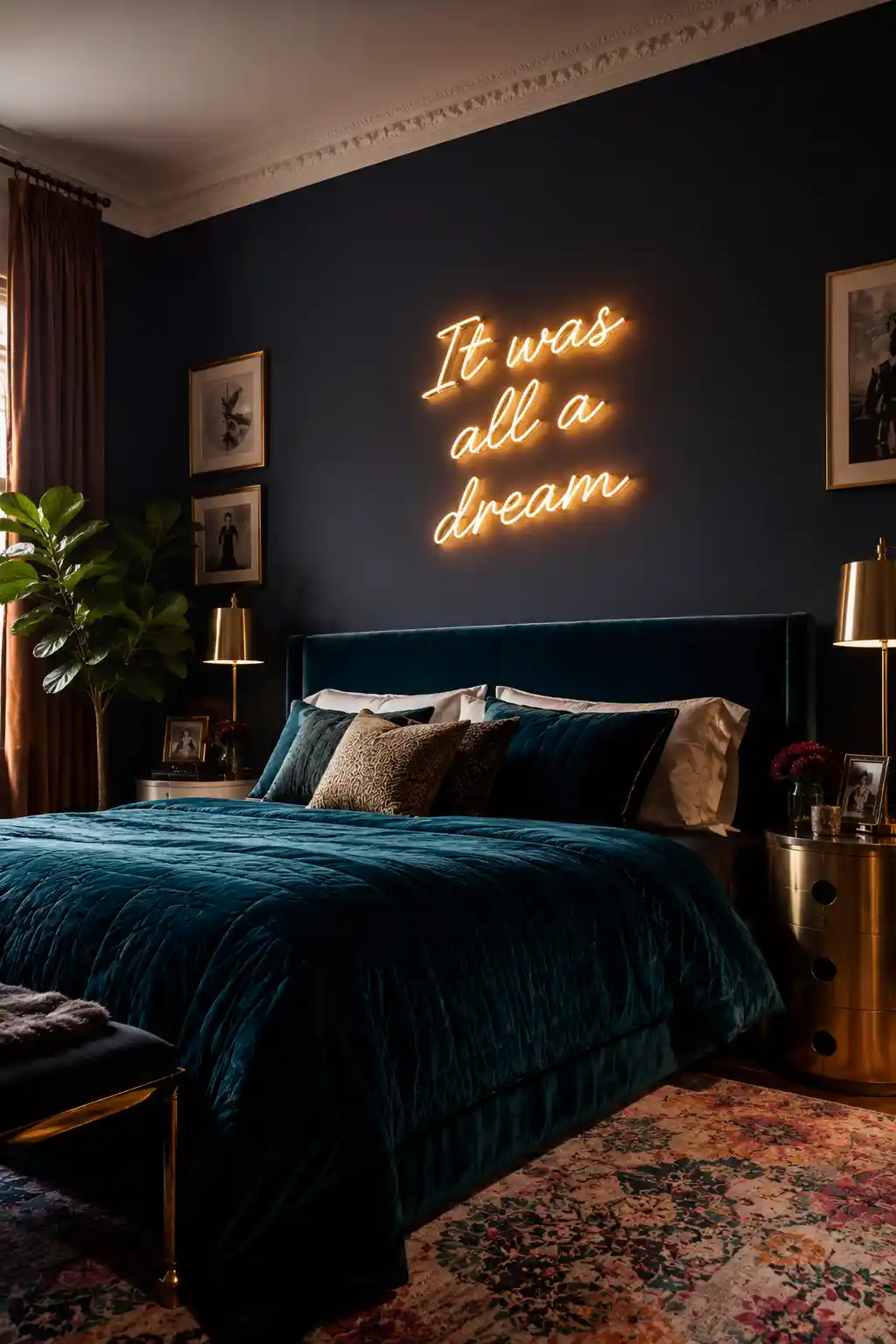 Electric Neon Glow Accents