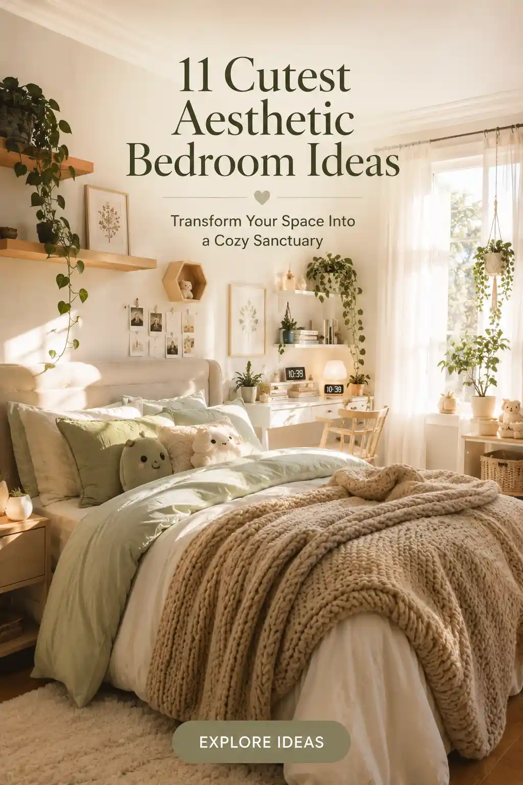 11 Cozy Bedroom Design Ideas for a Cute Aesthetic Space