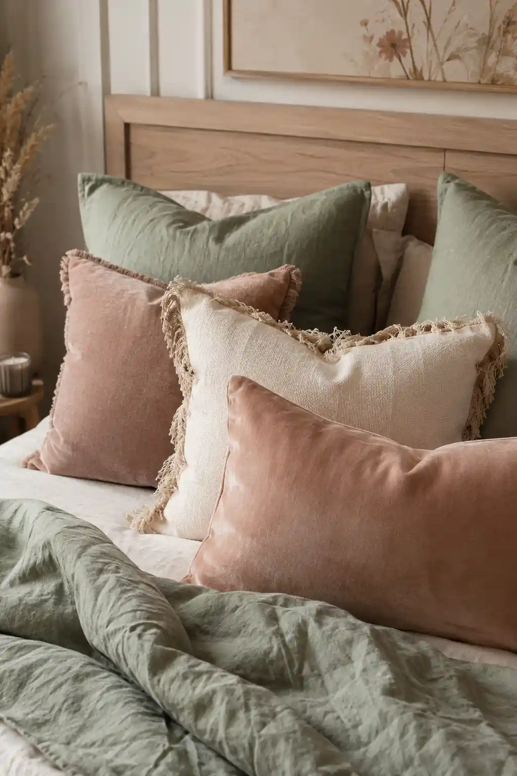 Soft Pastel Accent Cushions