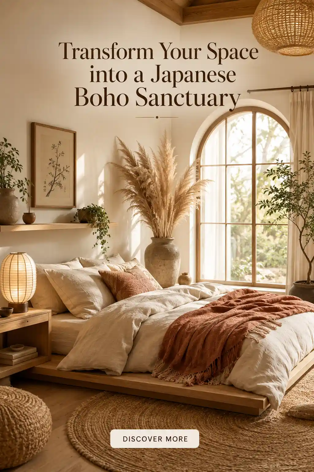 10 Serene Japanese Boho Bedroom Ideas for a Peaceful Retreat