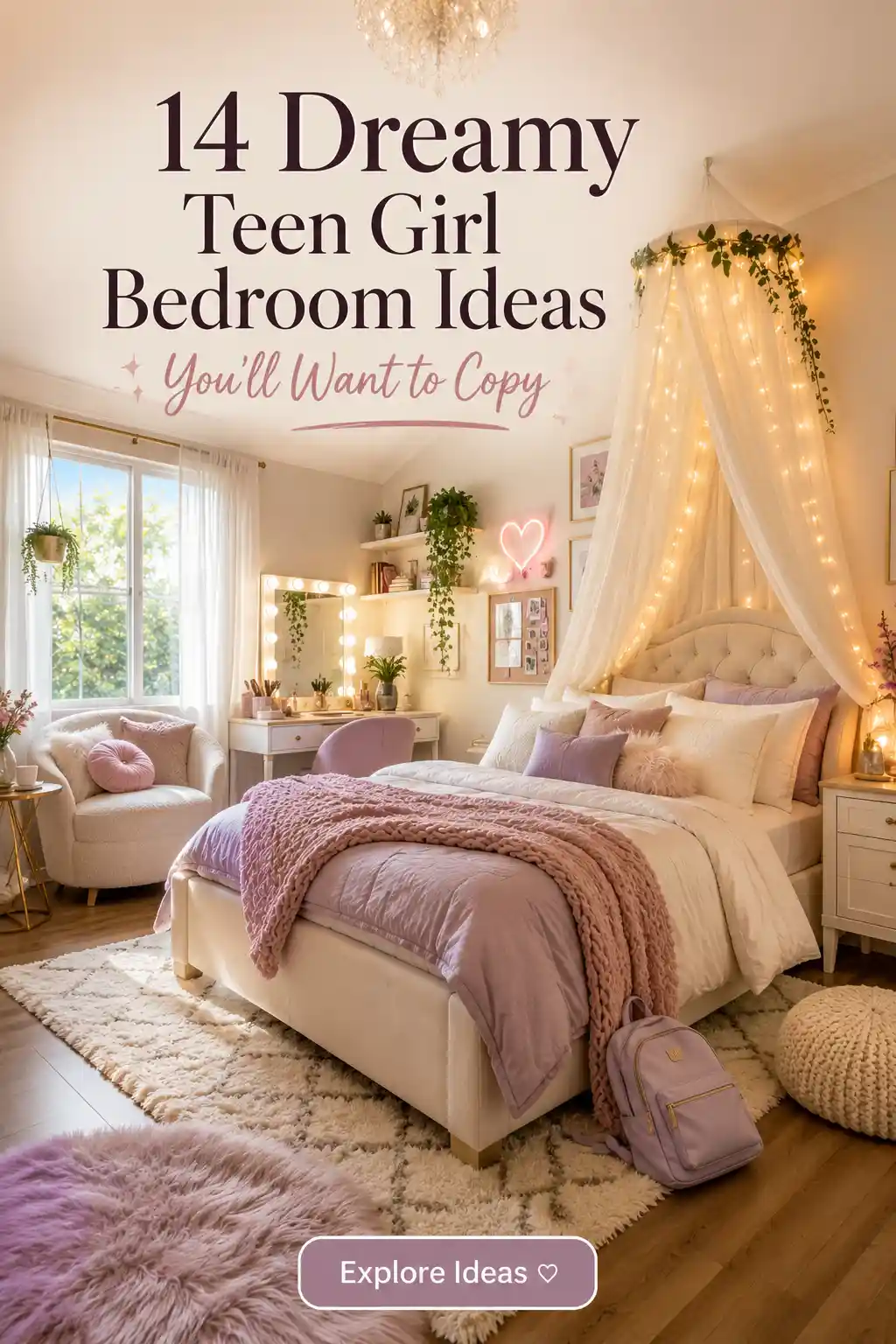 14 Dreamy Bedroom Ideas for Teen Girls to Create a Magical Space