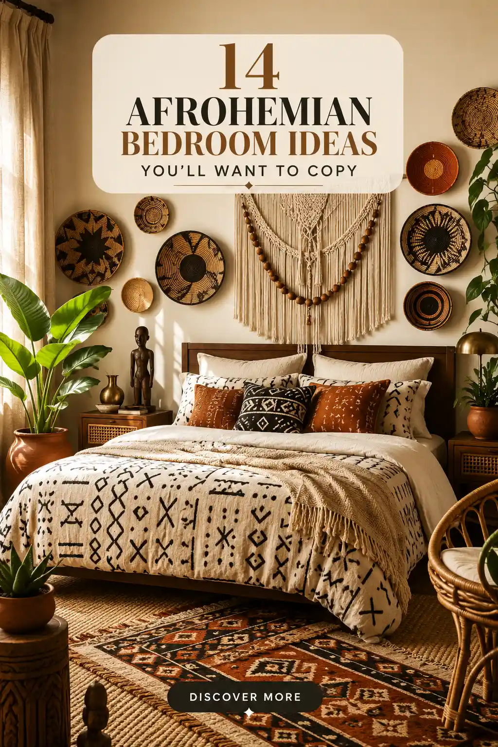 14 Stunning Afrohemian Bedroom Decor Ideas for a Soulful Sanctuary