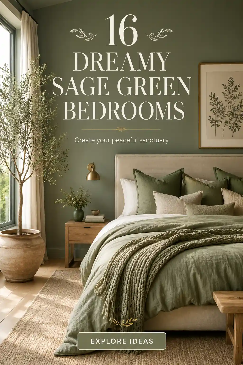 16 Serene Sage Green Bedroom Ideas for a Peaceful Retreat