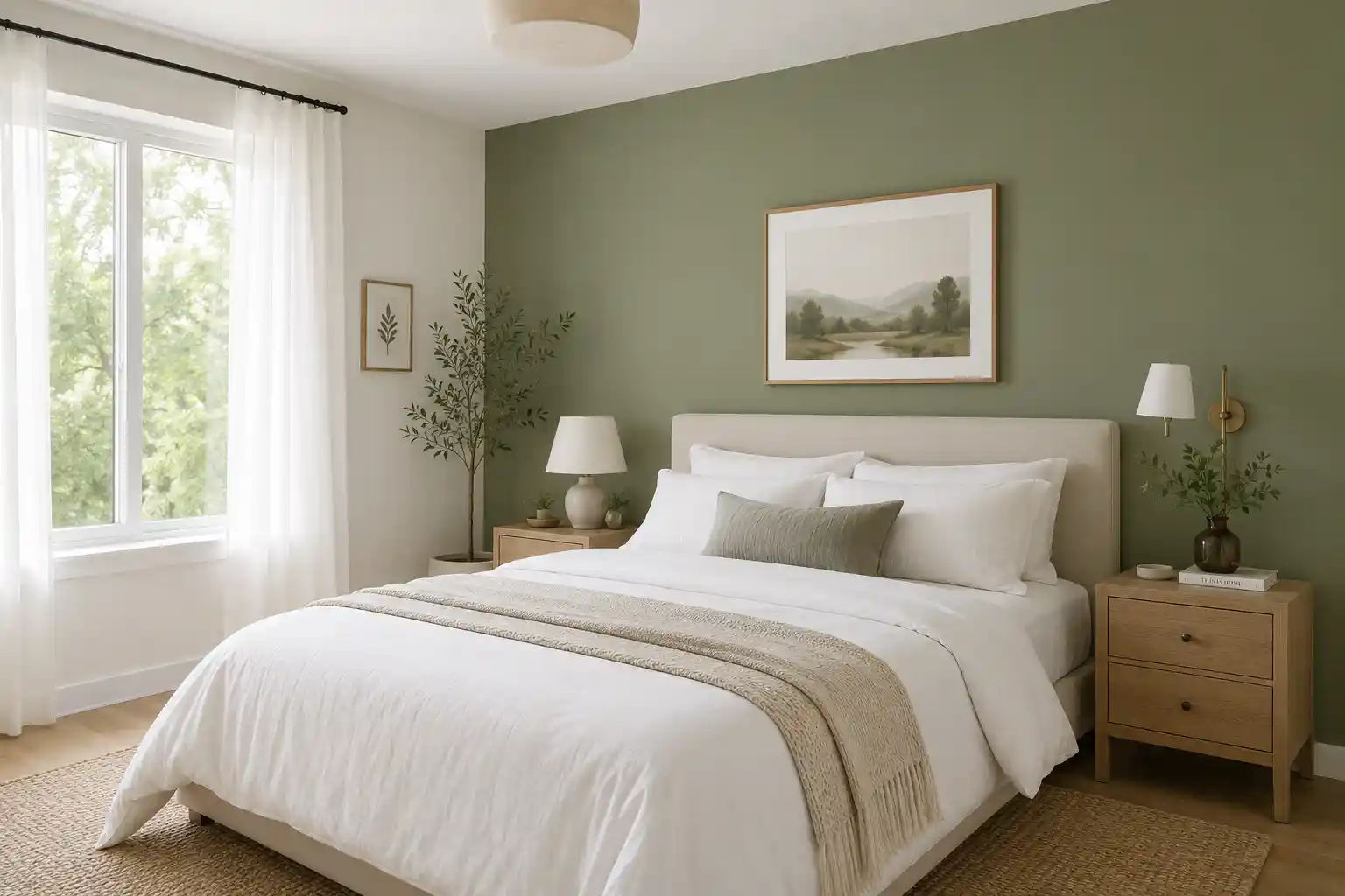 The Power of a Sage Accent Wall