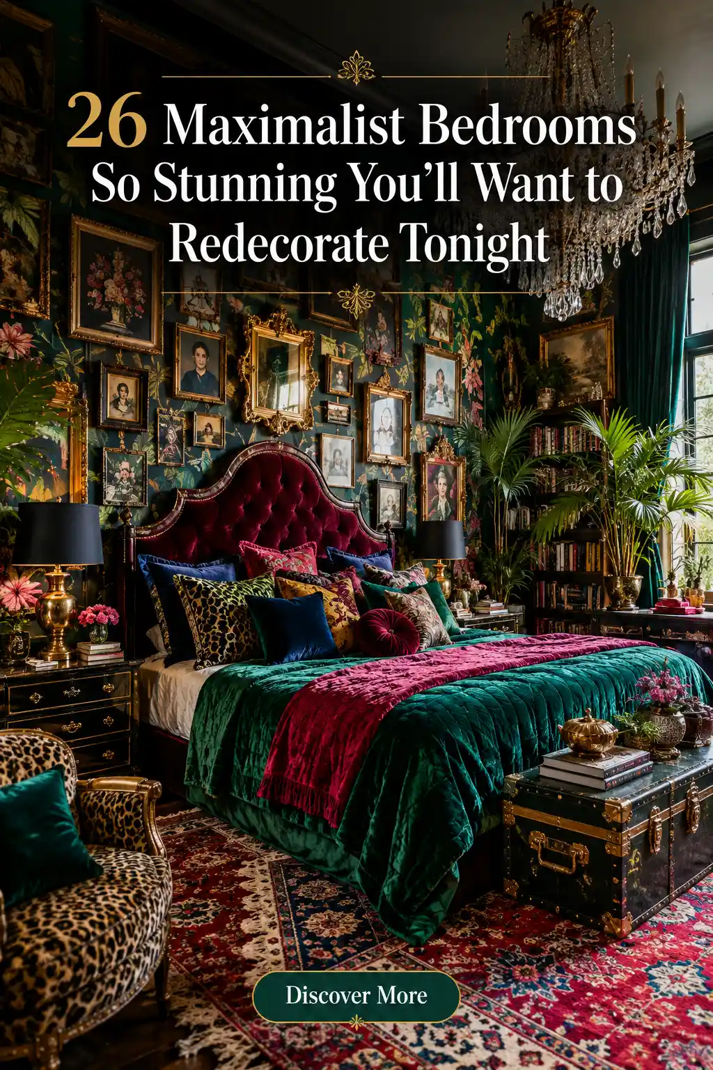 26 Breathtaking Maximalist Bedroom Ideas to Transform Your Space