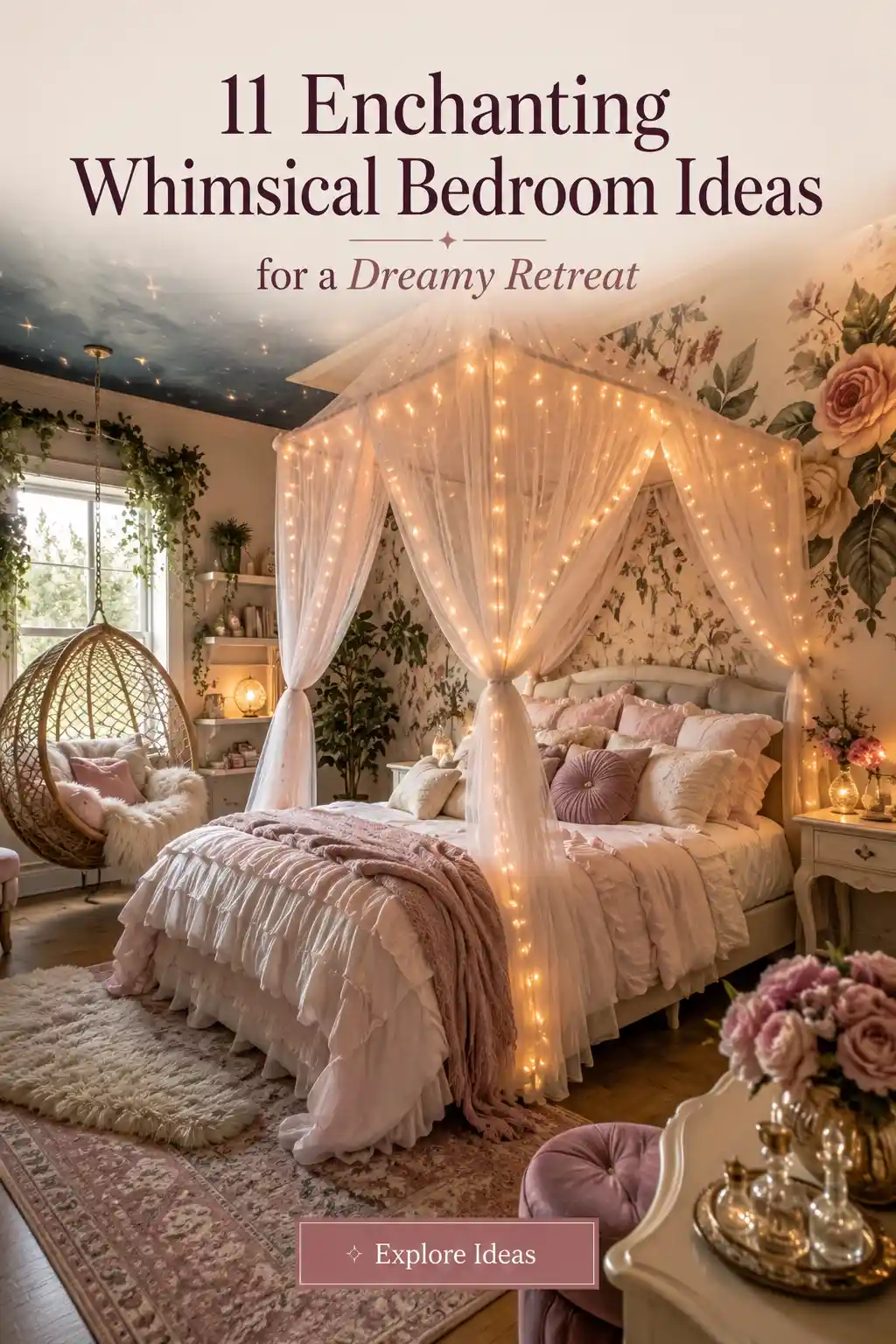 11 Enchanting Whimsical Bedroom Ideas for a Dreamy Retreat