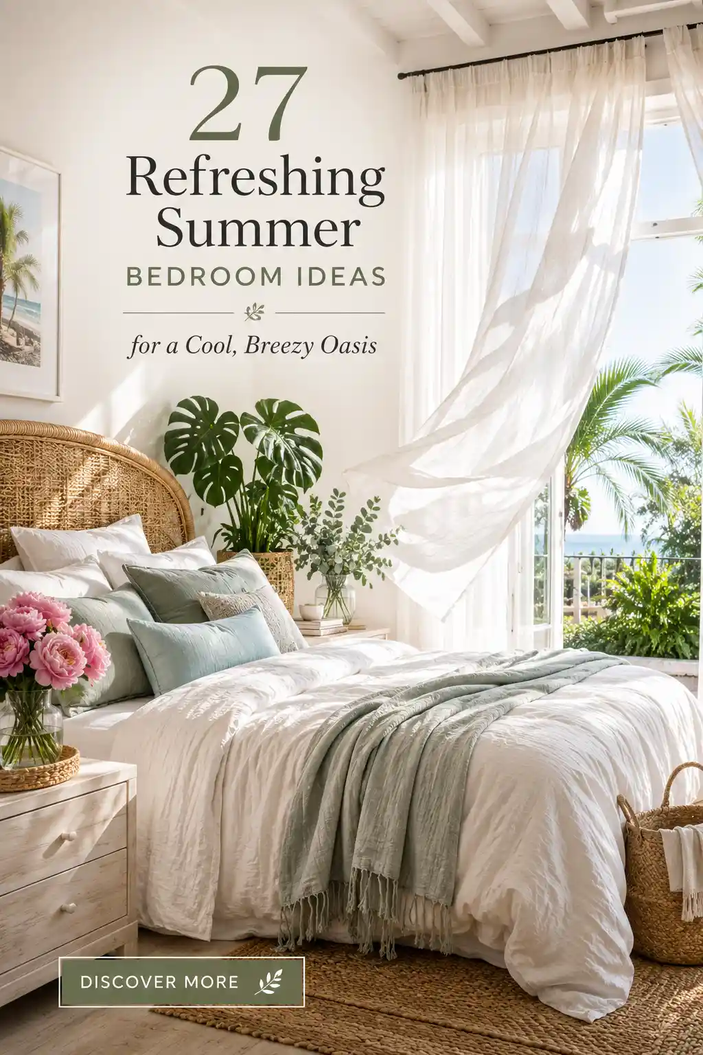27 Refreshing Summer Bedroom Ideas for a Cool Oasis