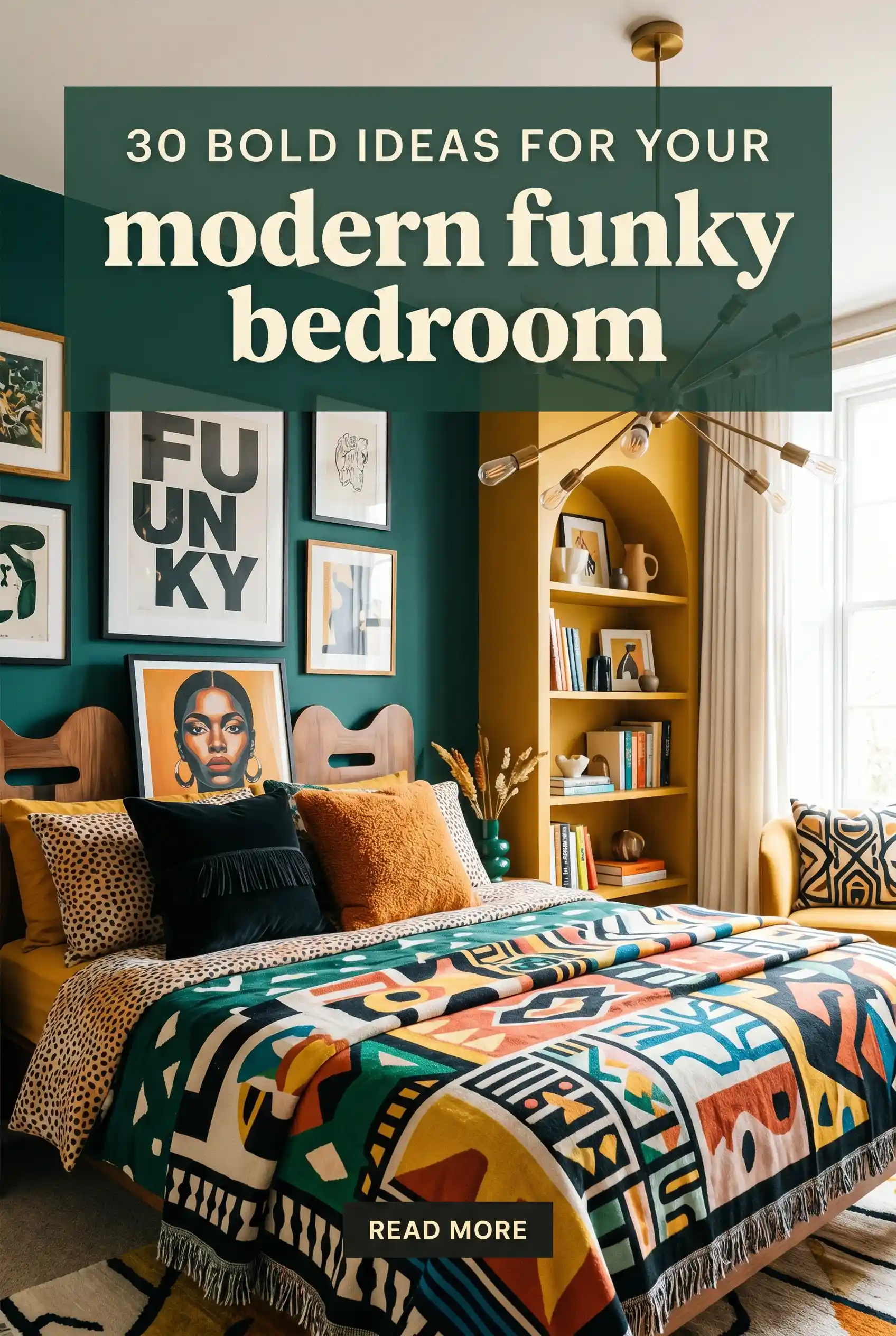 30 Bold and Creative Ideas for a Modern Funky Bedroom