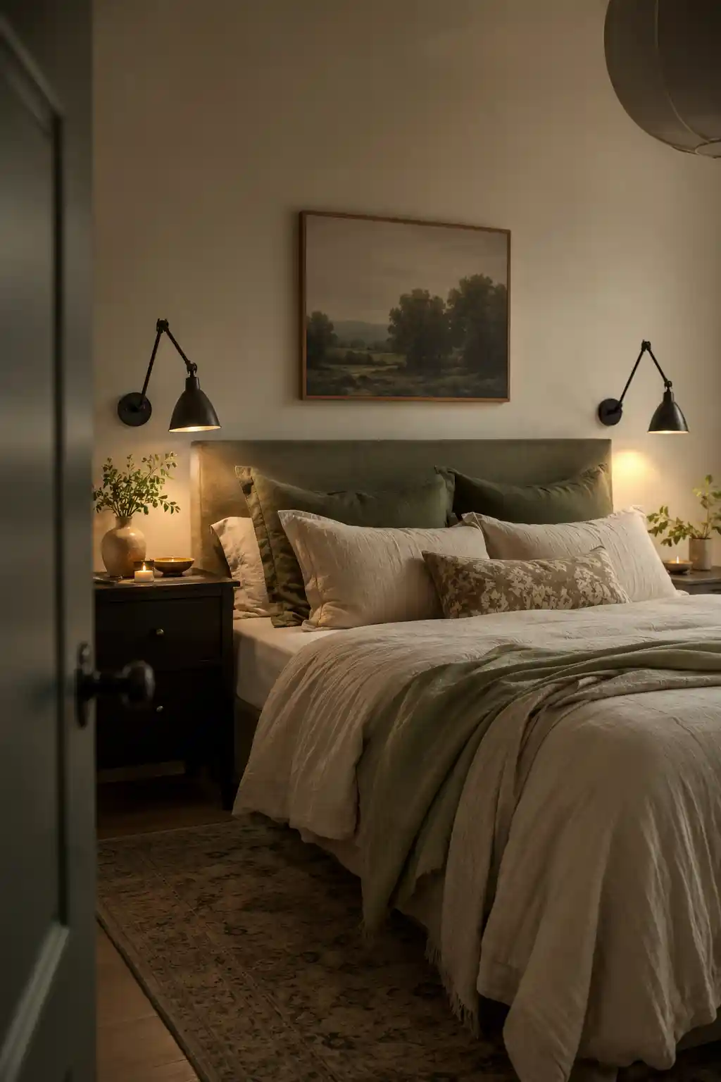 Swap Table Lamps for Sleek Wall Sconces