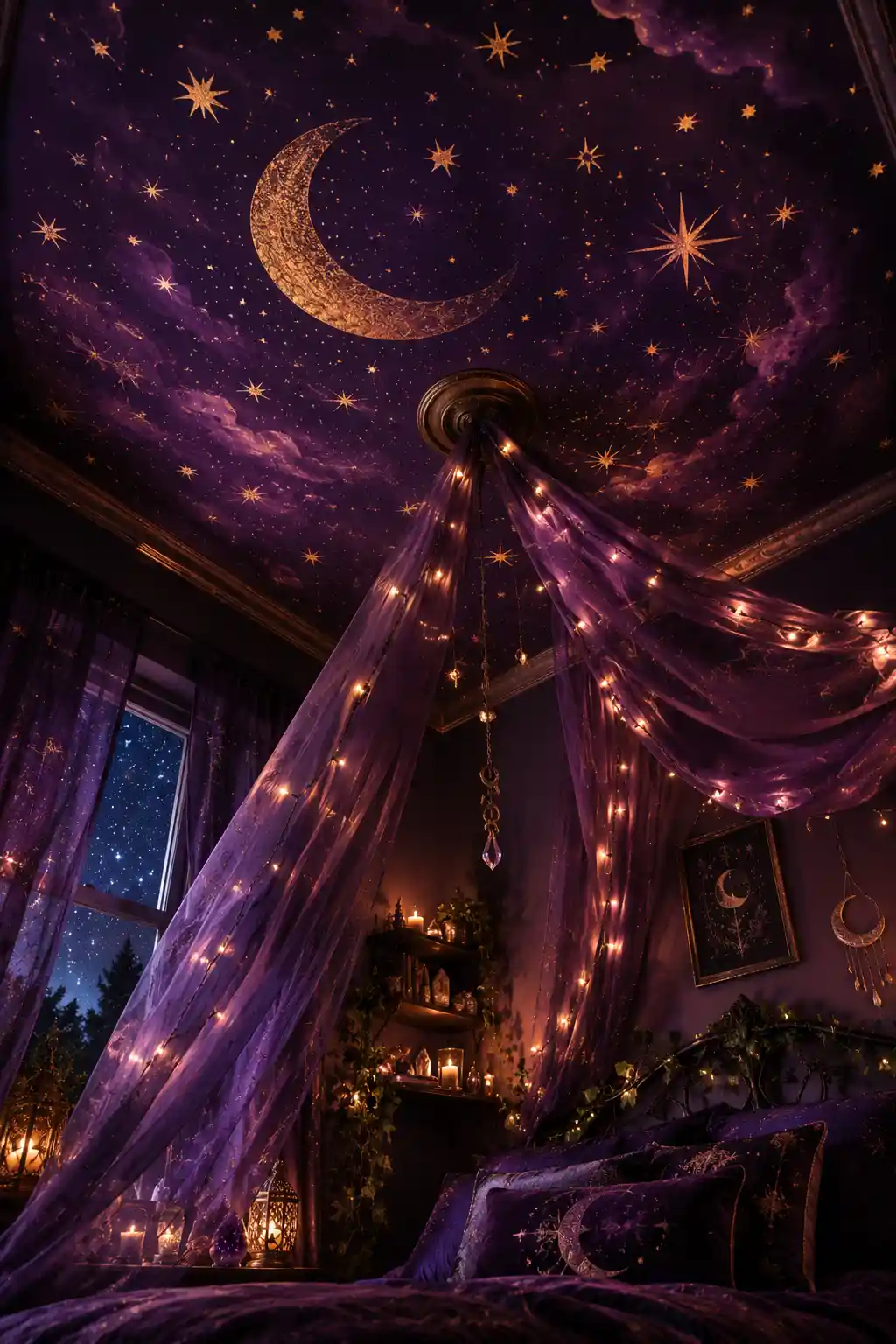 Celestial Ceiling Art