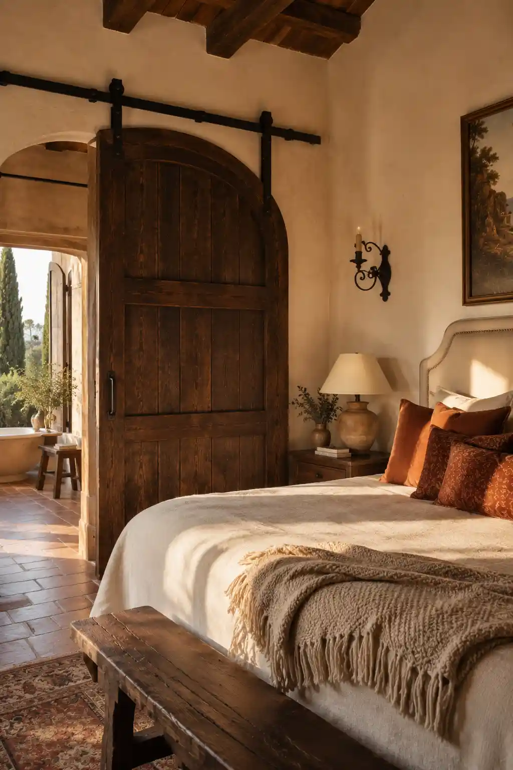 Mediterranean-Inspired Solid Wood Doors