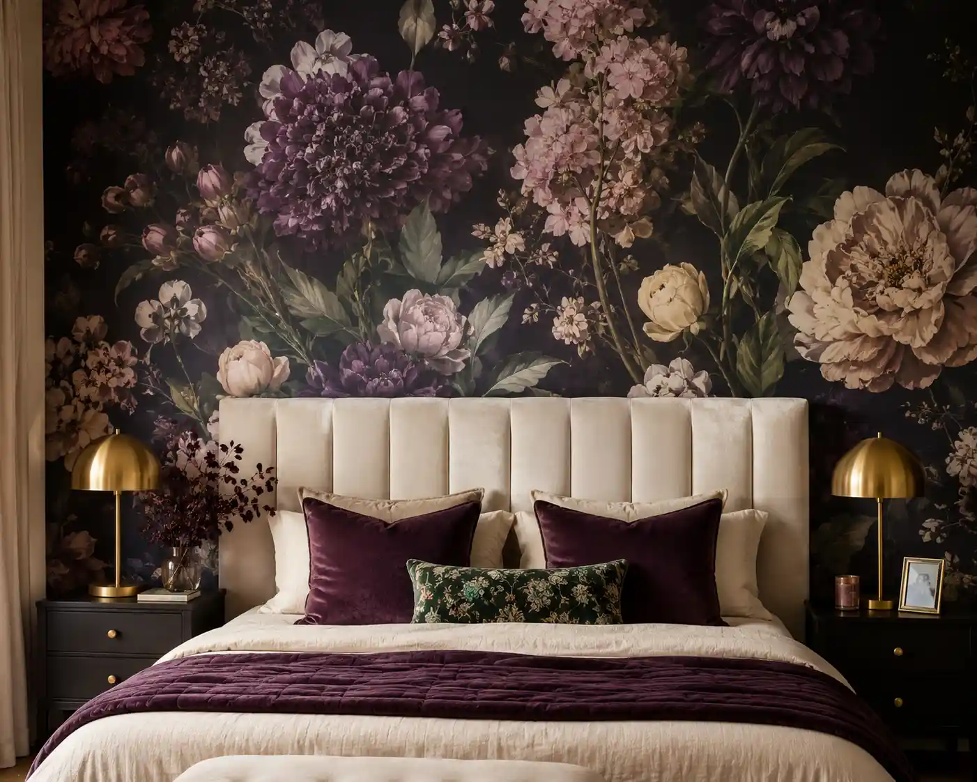 Bold Floral Wallpaper