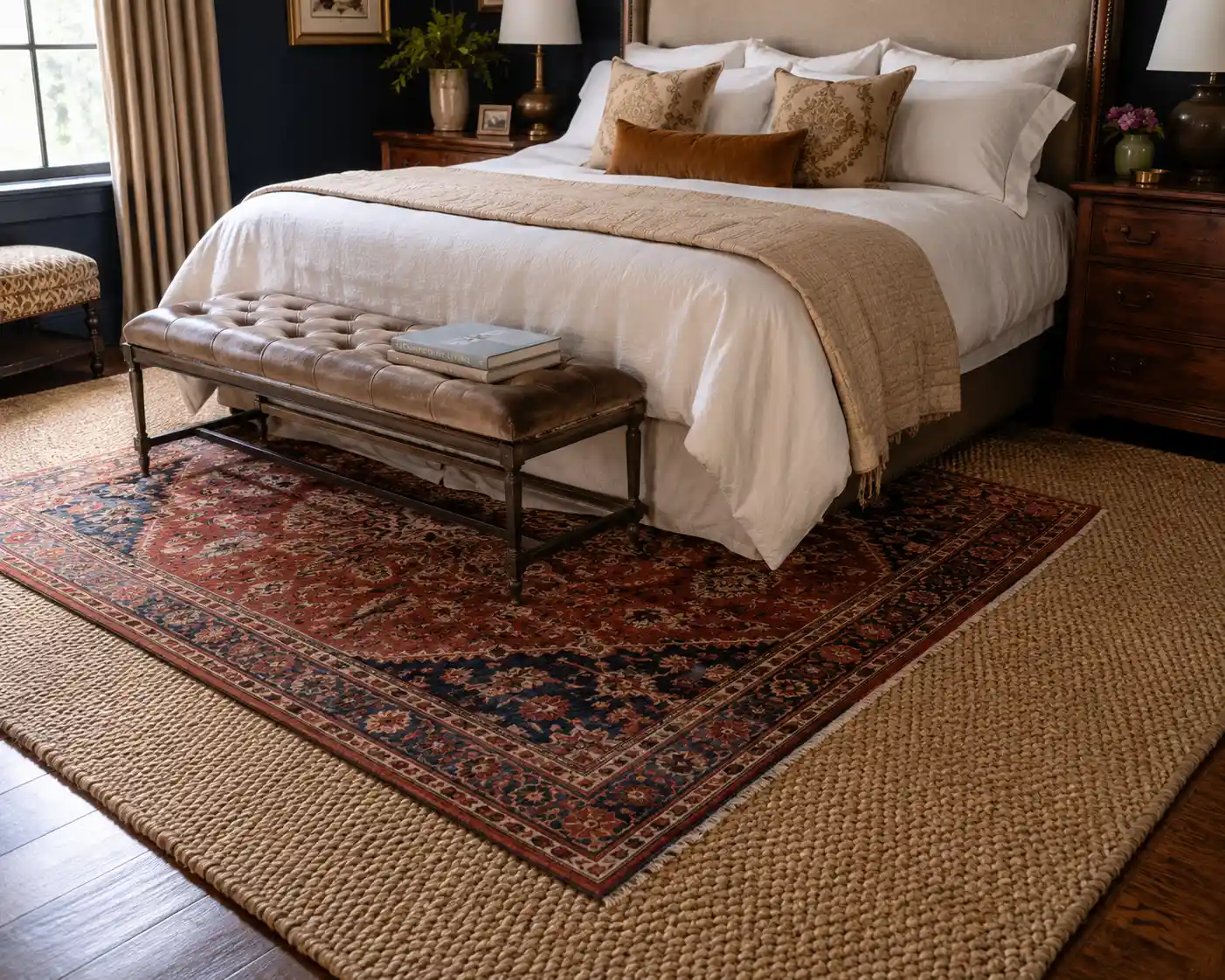 Layering Diverse Area Rugs