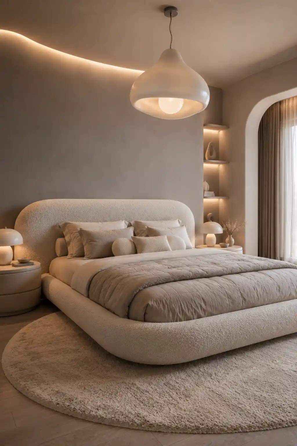 Sculptural Curve Comfort