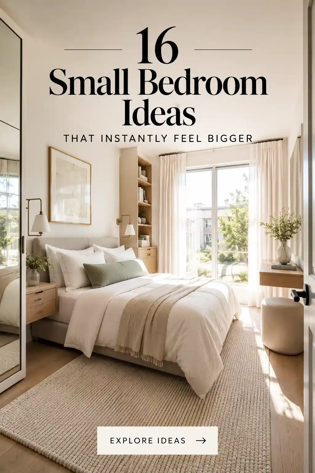 16 Creative Small Bedroom Decor Ideas to Maximize Your Space