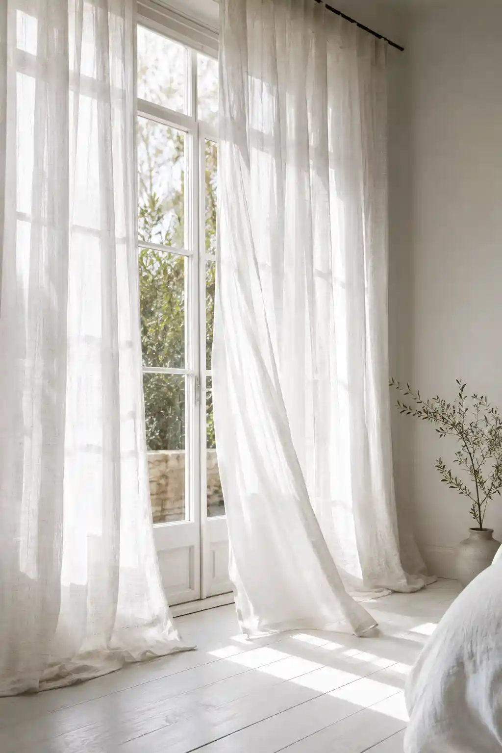 Airy Sheer Curtains for Natural Light