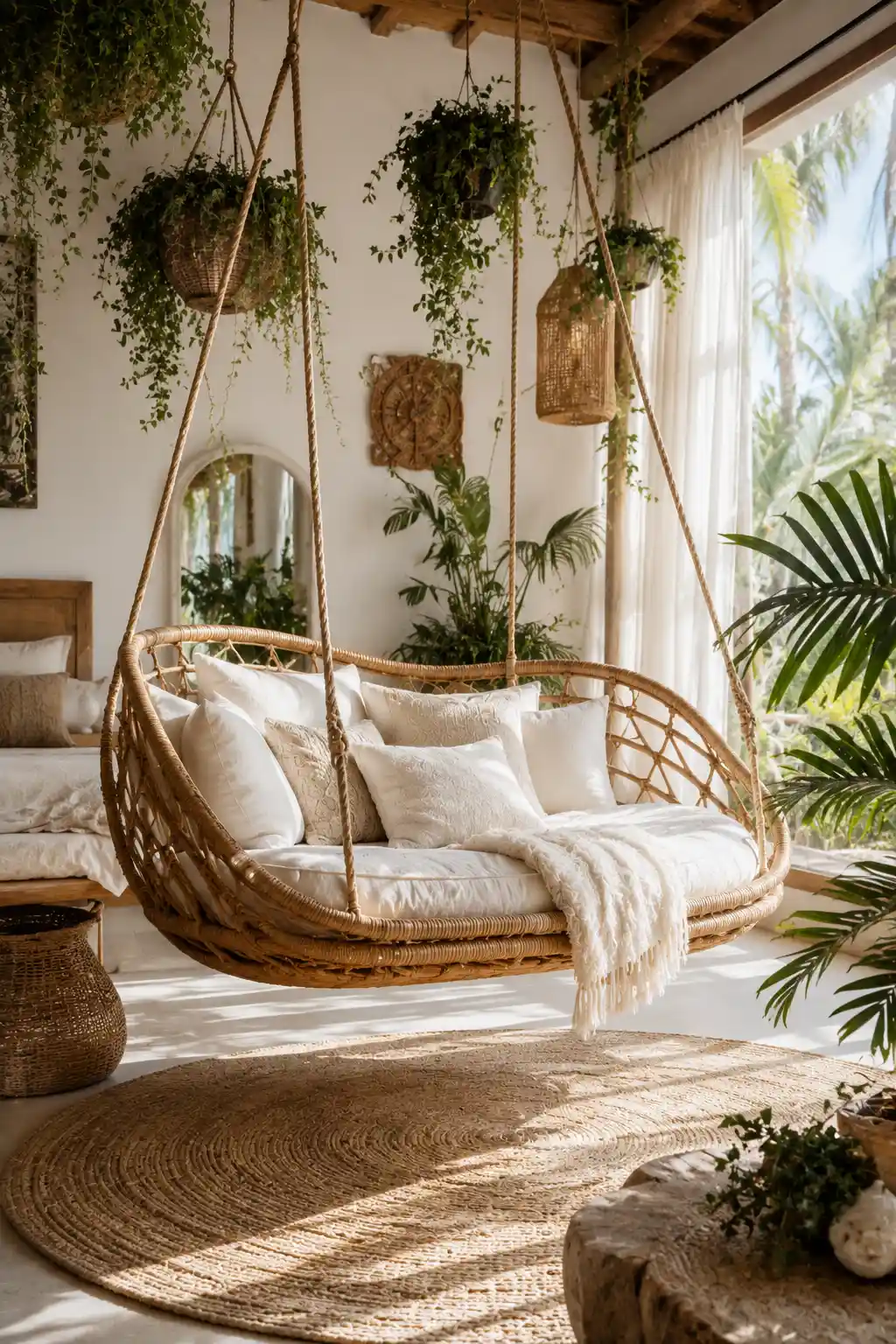 The Whimsical Hanging Daybed