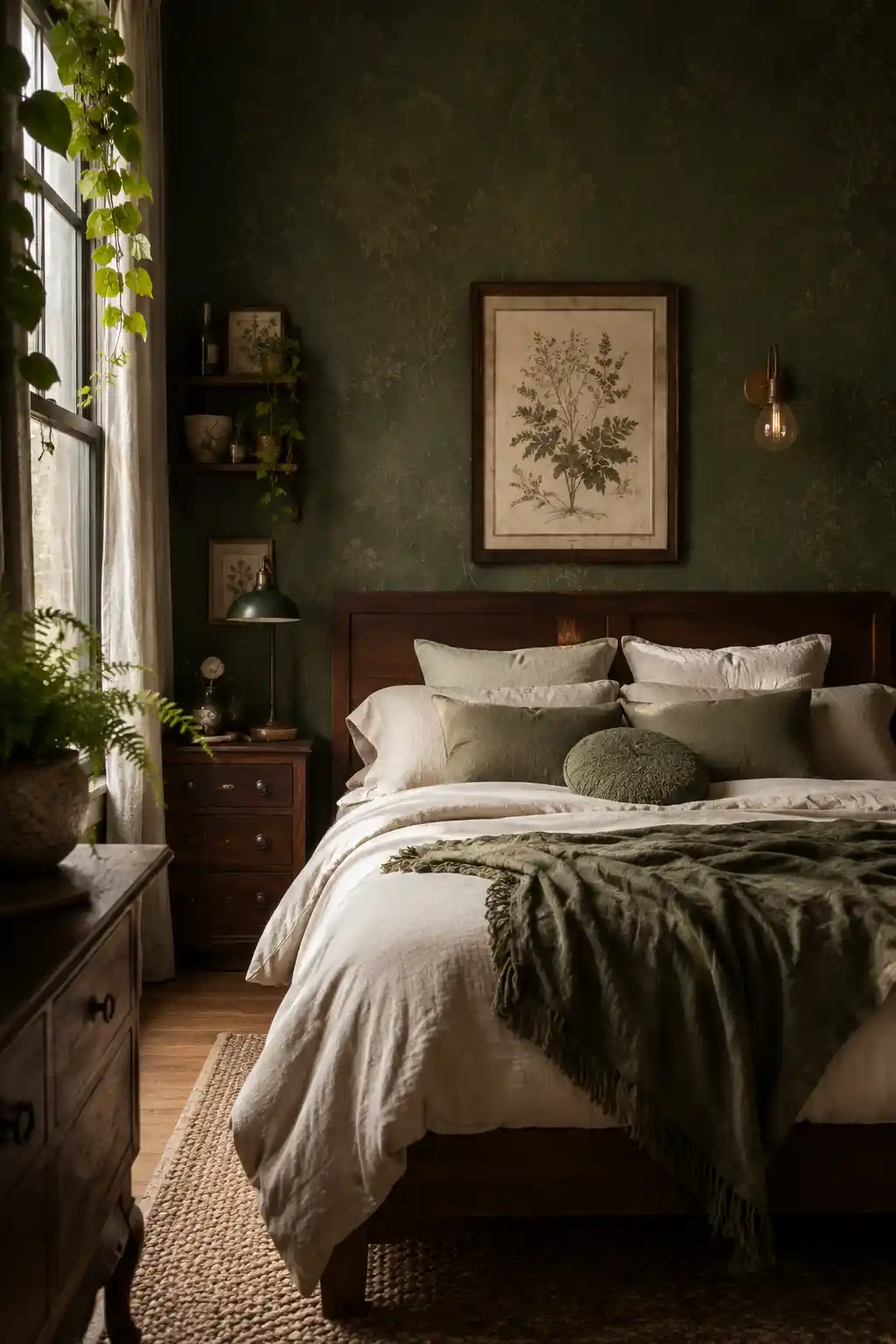 Deep Mossy Wall Palettes