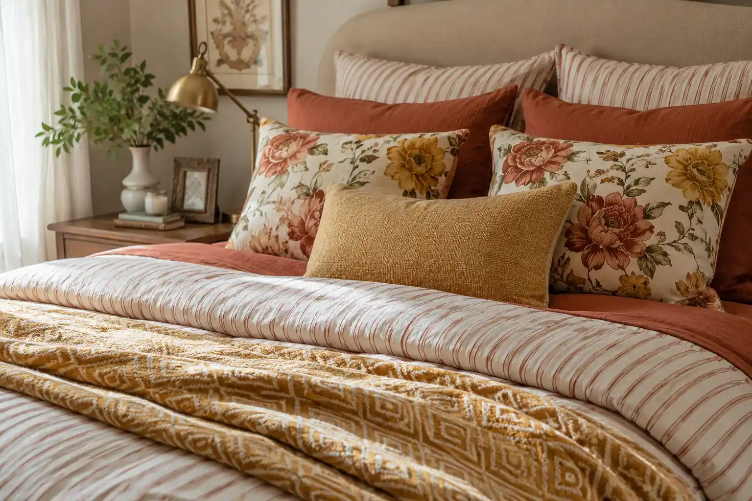 Mixing Bold Patterns on Bedding
