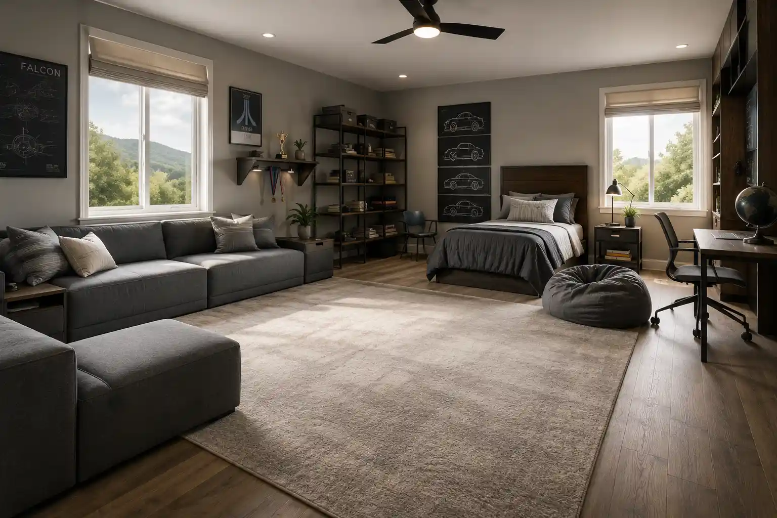 Modular Furniture for Flexible Layouts