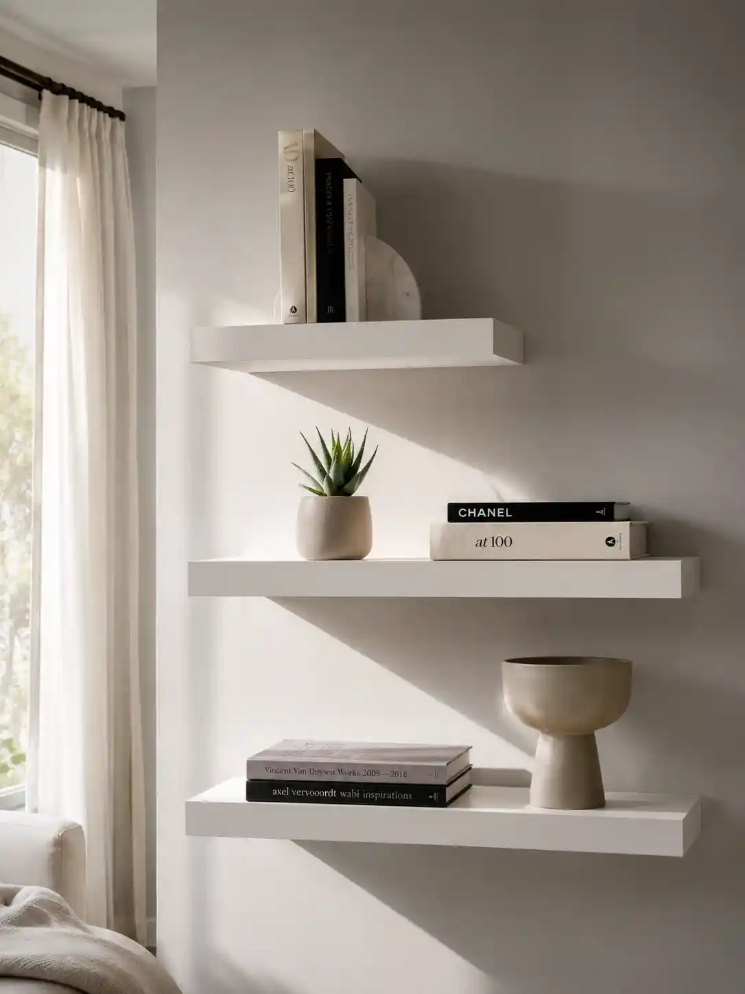 Install Floating Shelves
