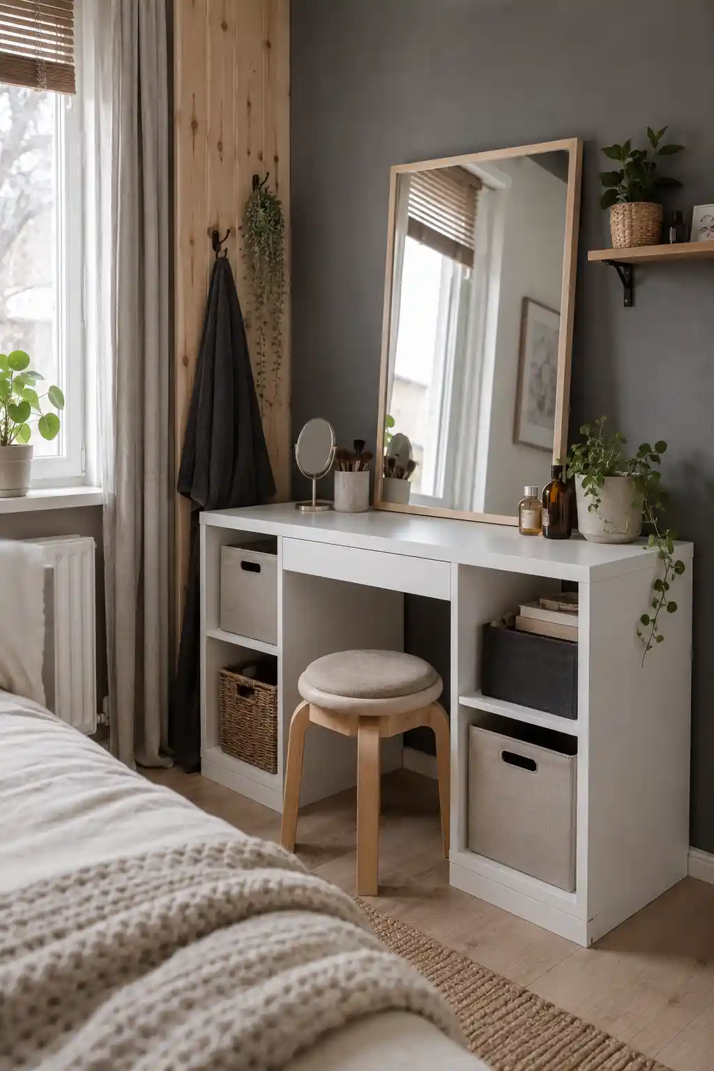 Modular Scandinavian Cube Storage Setup