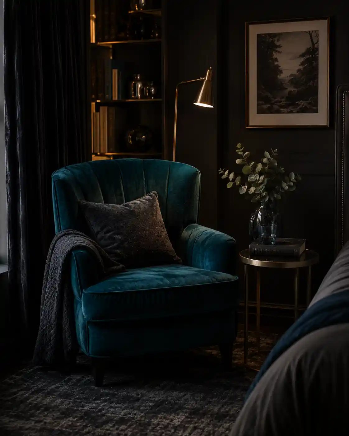 The Statement Power of Peacock Blue Furniture