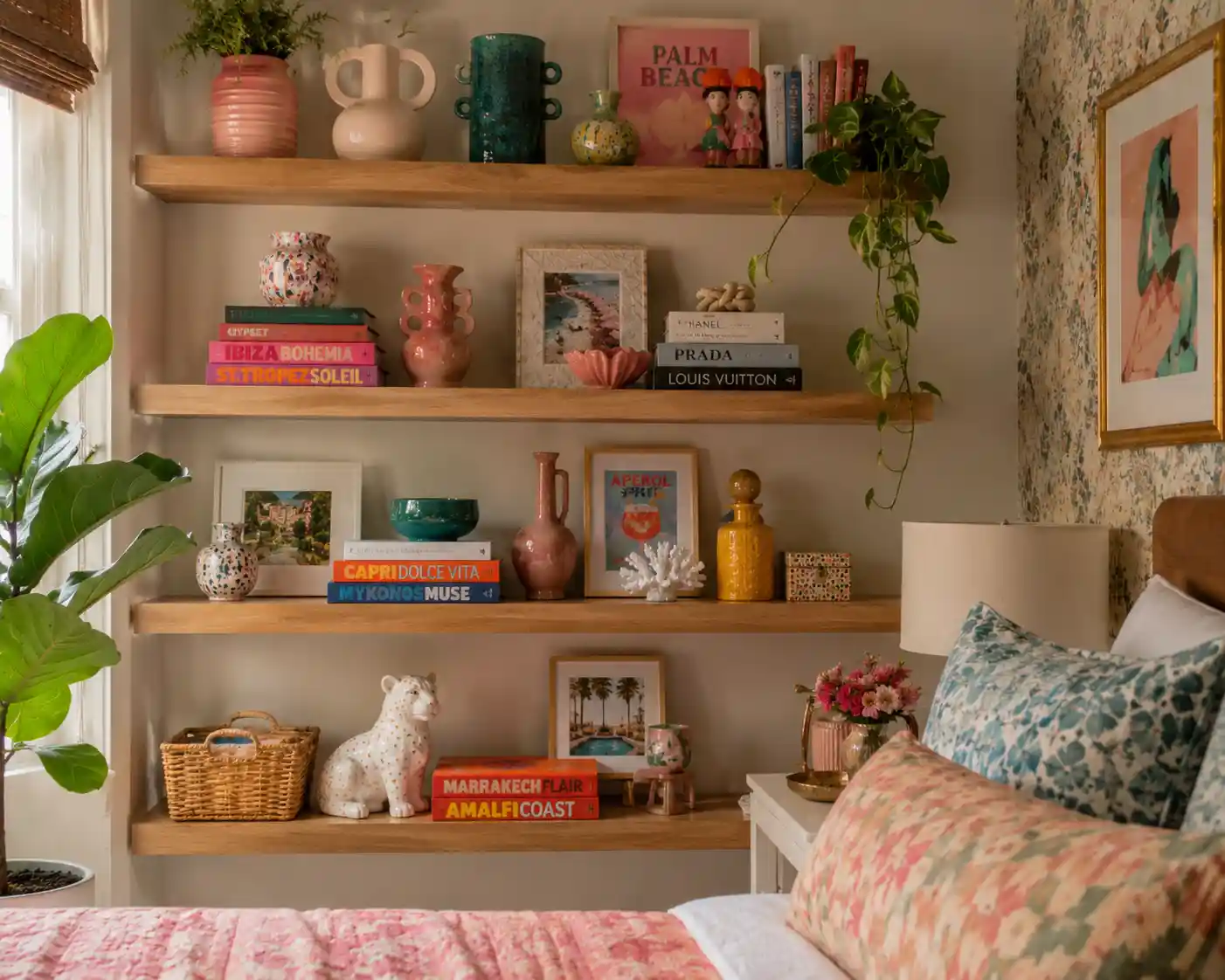 Curated Trinket Shelving