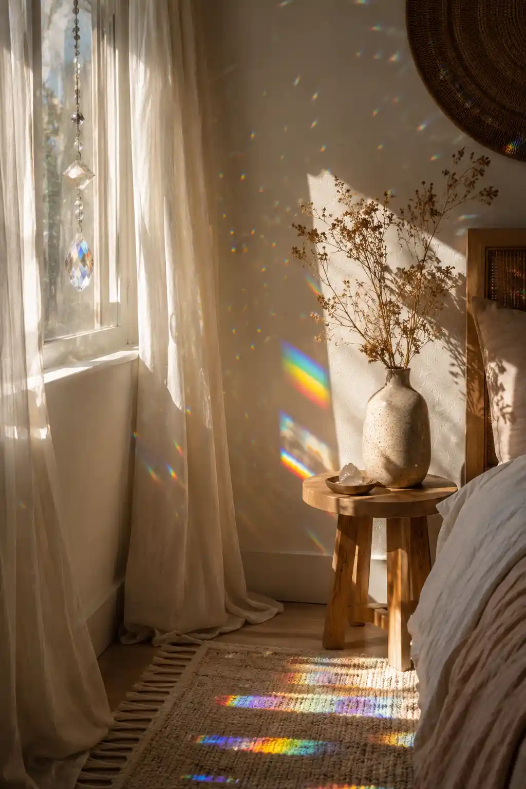 Prism Glass and Light Refractions