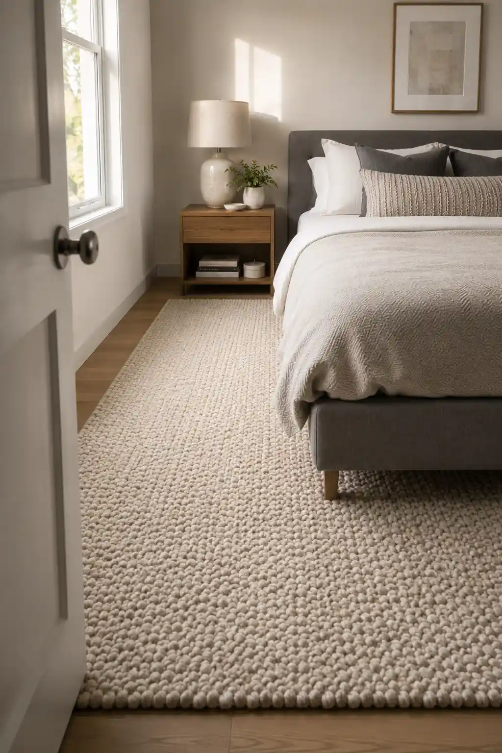Strategically Place a Large Rug